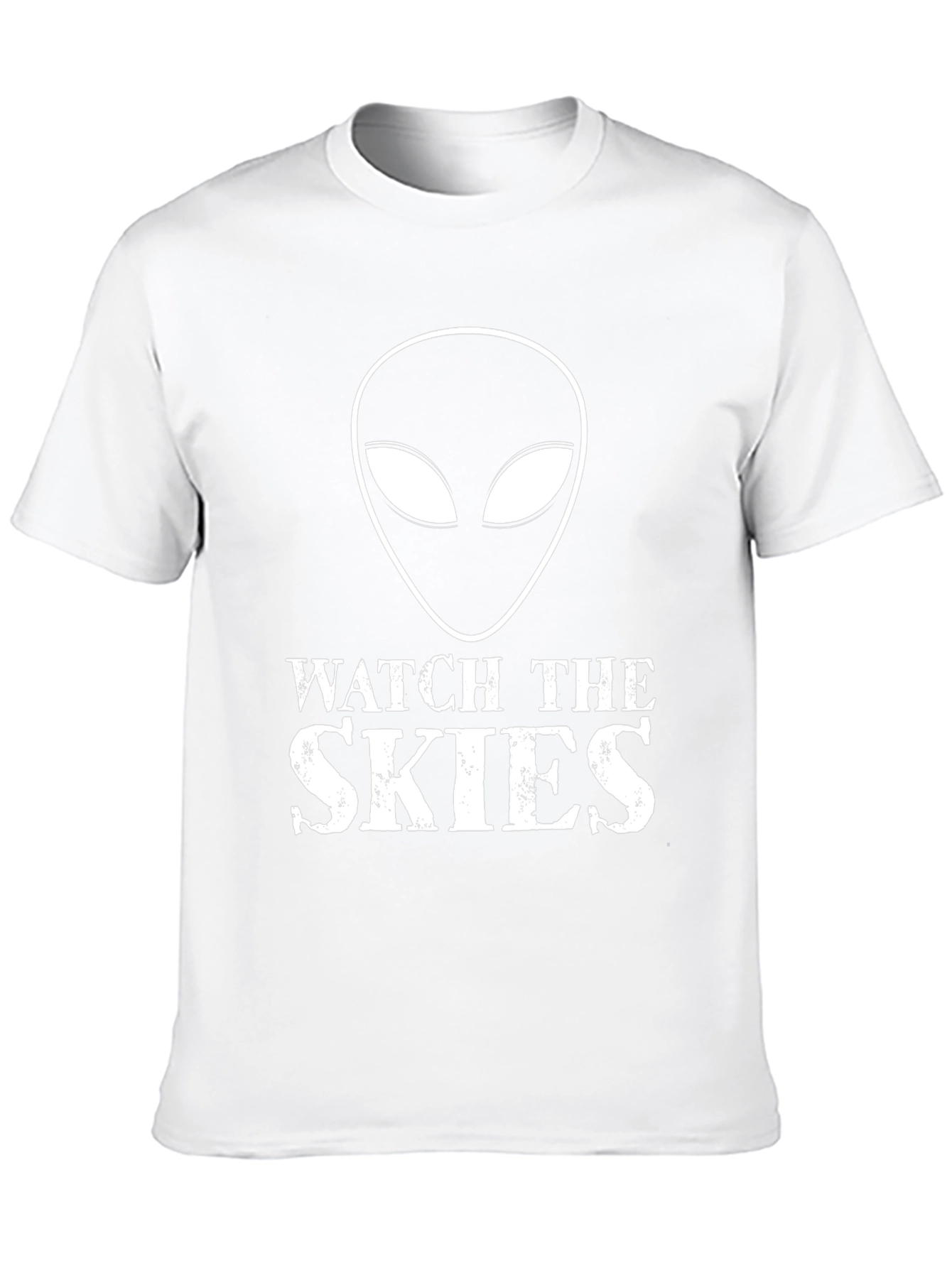 Watch the Skies Alien Graphic Tee - Black