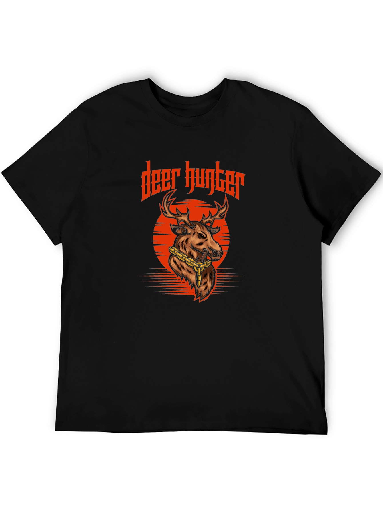 Deer Hunter Graphic Tee - Cool Animal Design Shirt