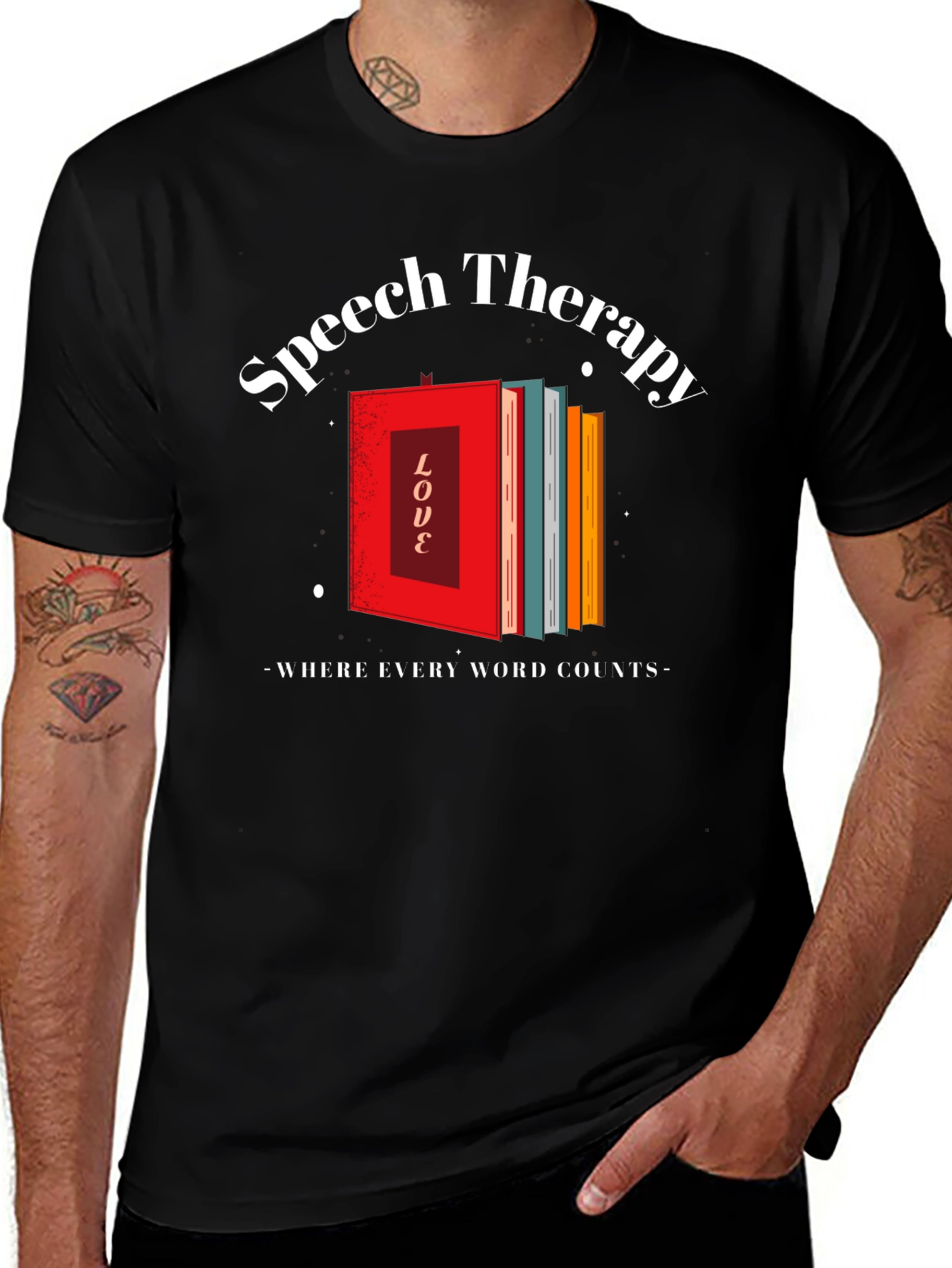 Speech Therapy T-Shirt - Where Every Word Counts