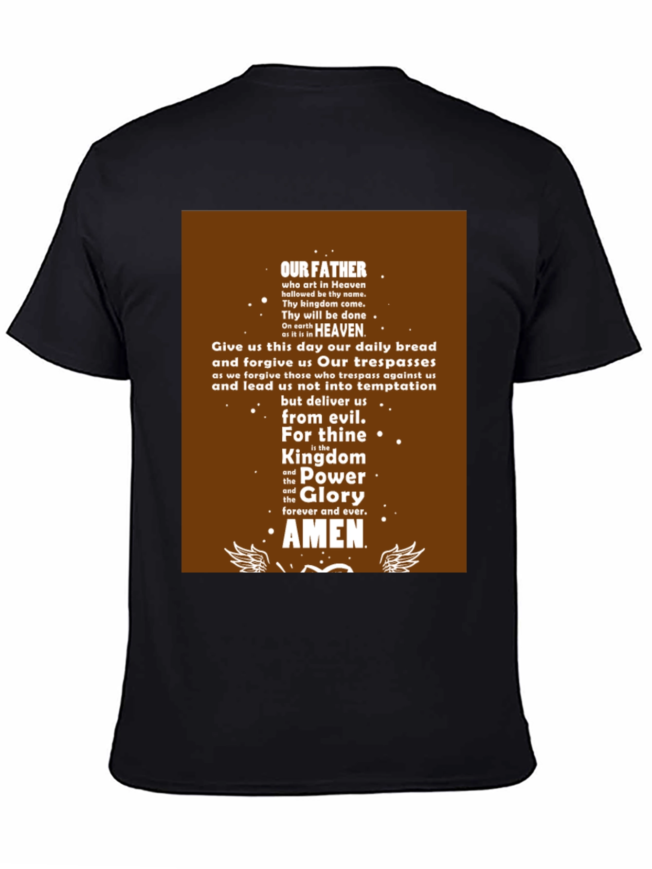 Our Father Prayer T-Shirt - Religious Christian Apparel