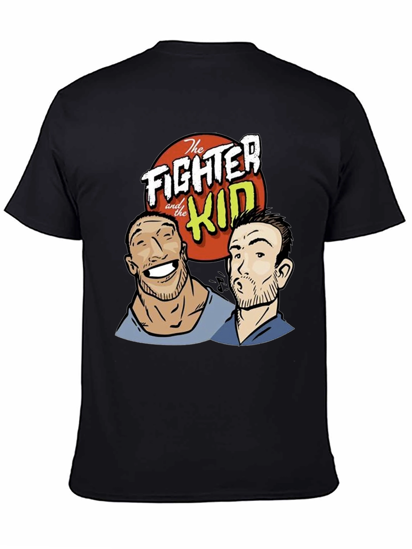 The Fighter and The Kid Black Graphic Tee