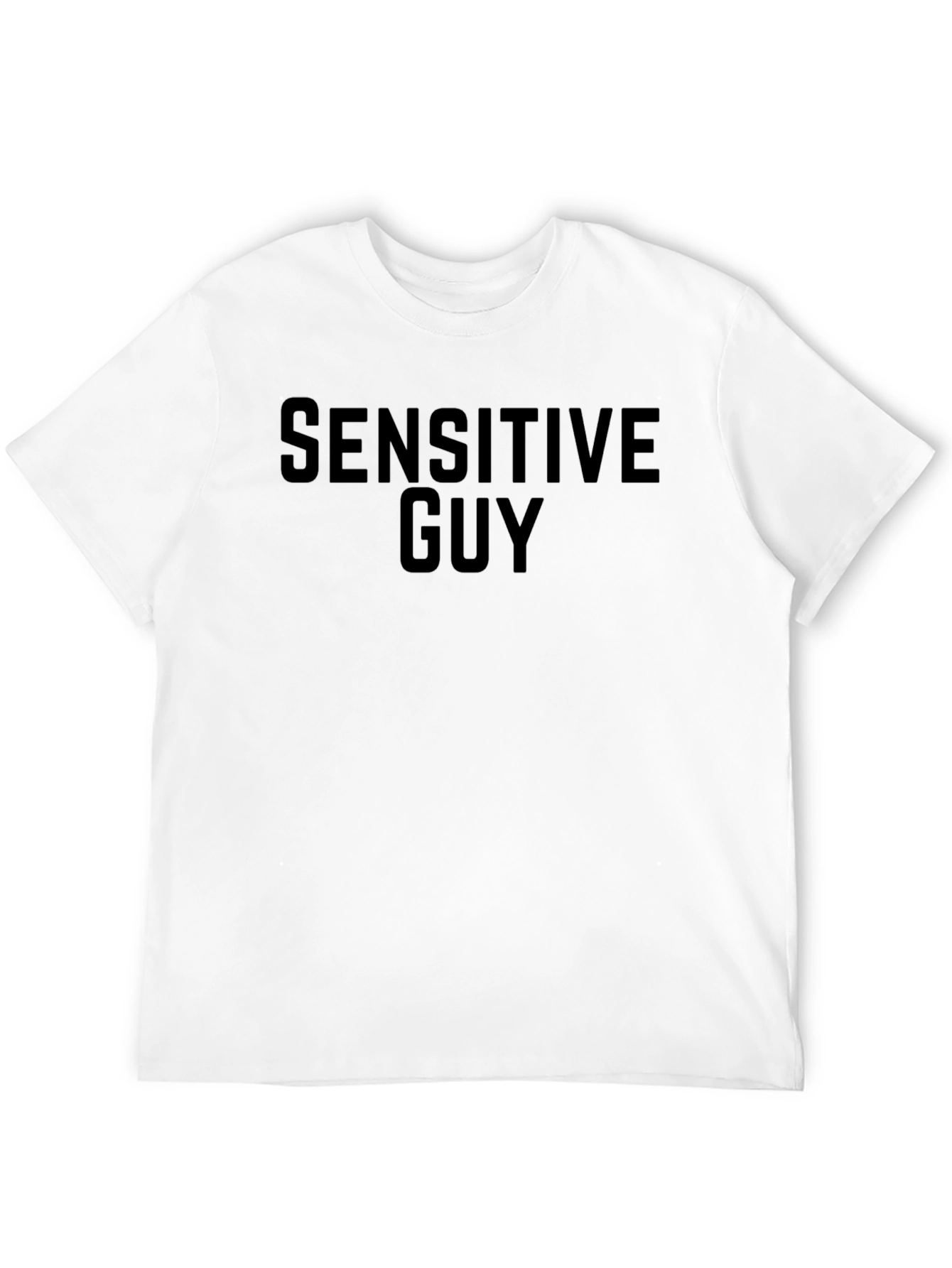 Sensitive Guy Black T-Shirt