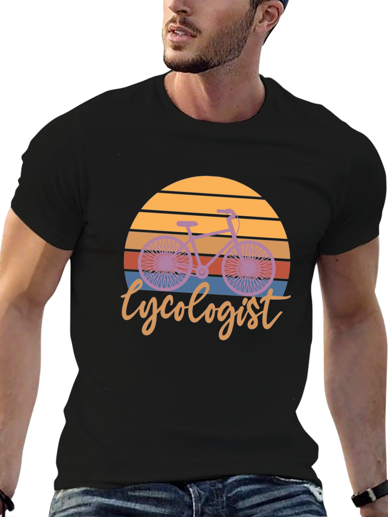 Cyclologist T-Shirt - Retro Bicycle Design