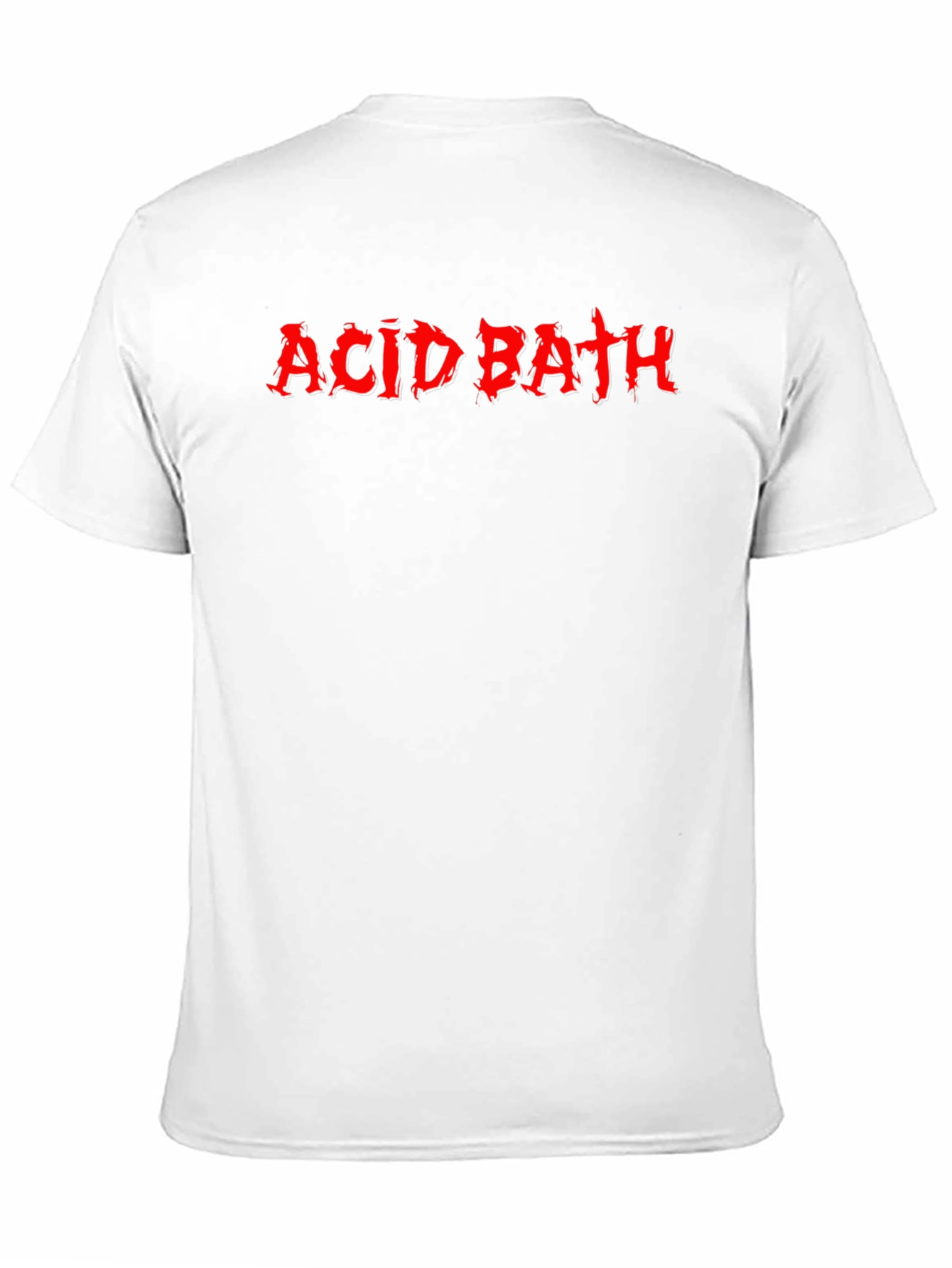Acid Bath Graphic Tee - Black Cotton T-Shirt