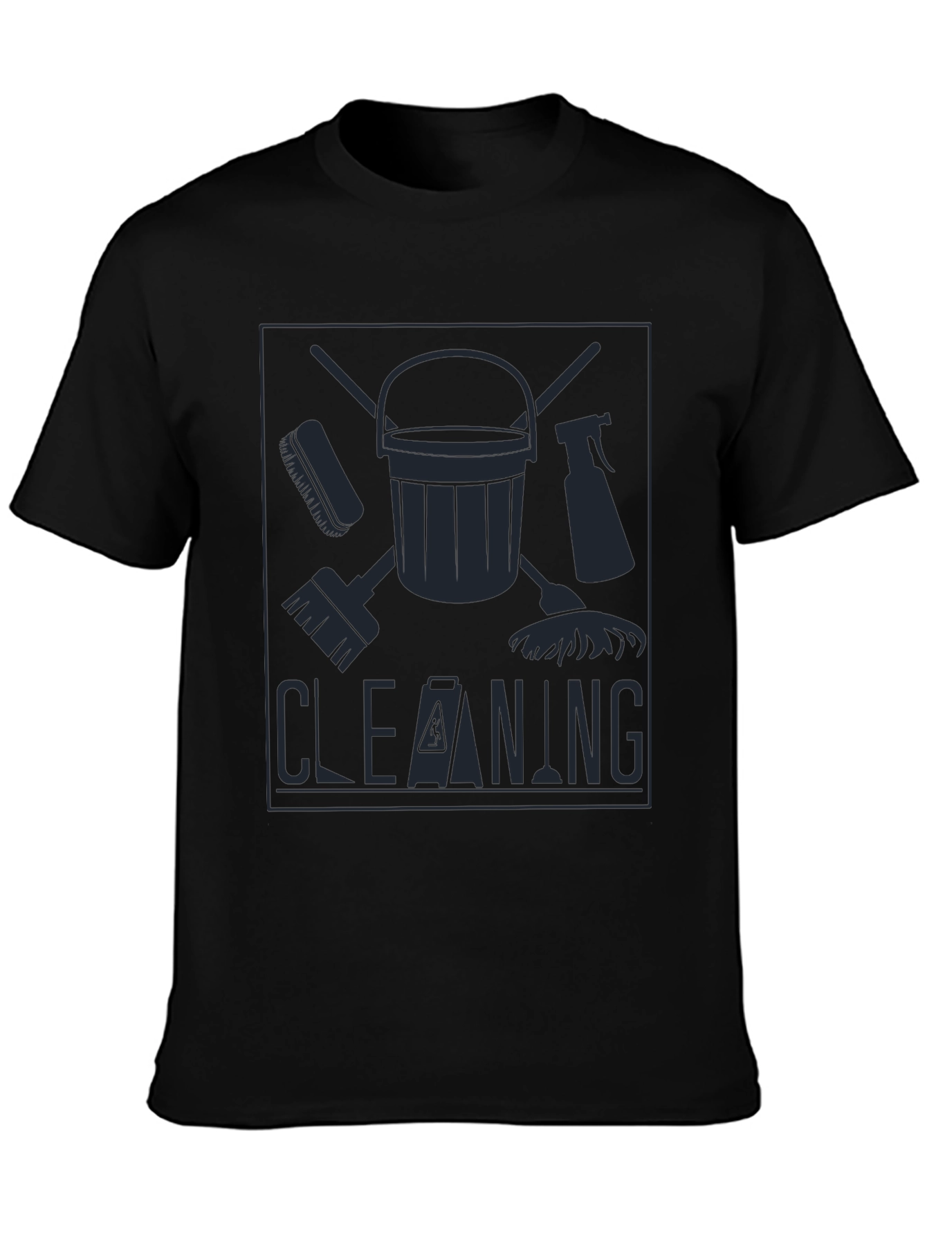 Cleaning Crew Graphic T-Shirt