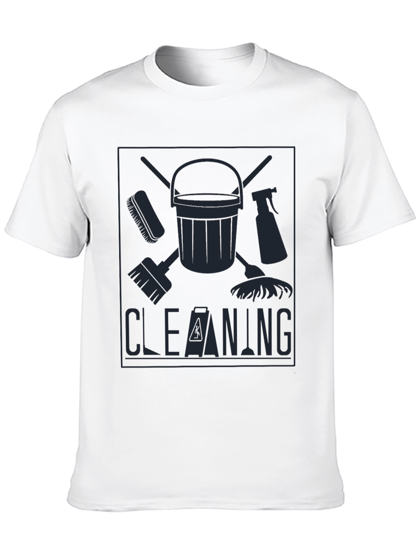 Cleaning Crew Graphic T-Shirt