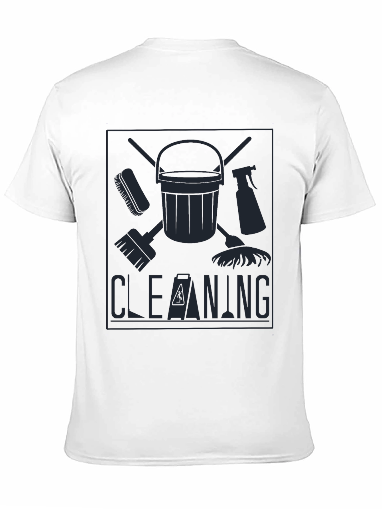 Cleaning Crew Graphic T-Shirt