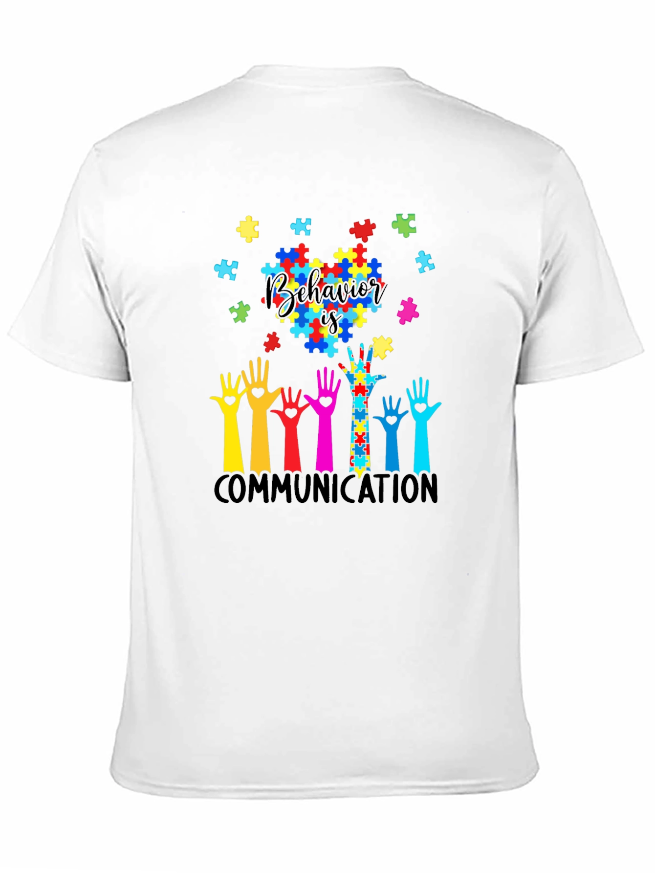 Autism Awareness Puzzle Piece Graphic Tee
