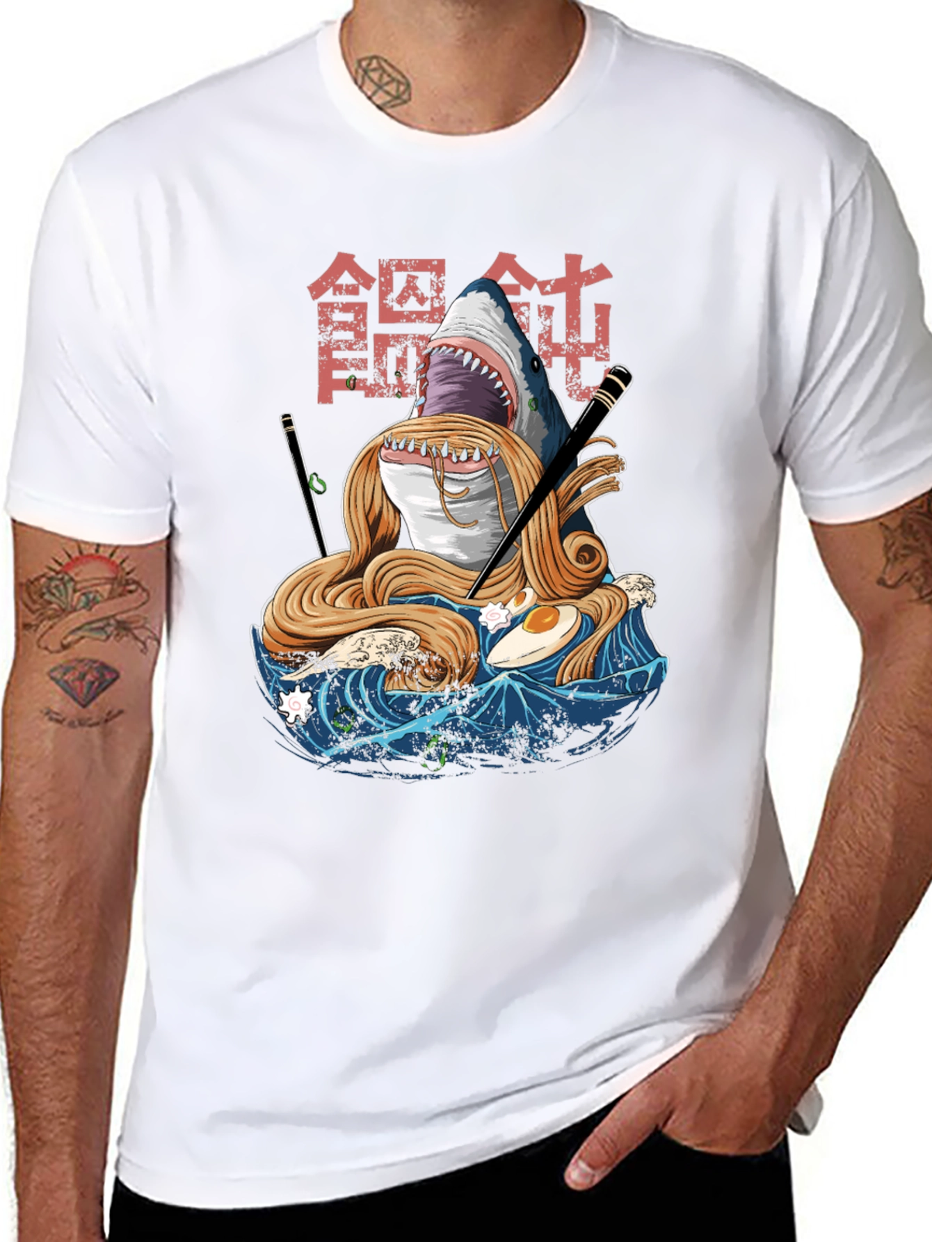 Shark Ramen T-Shirt