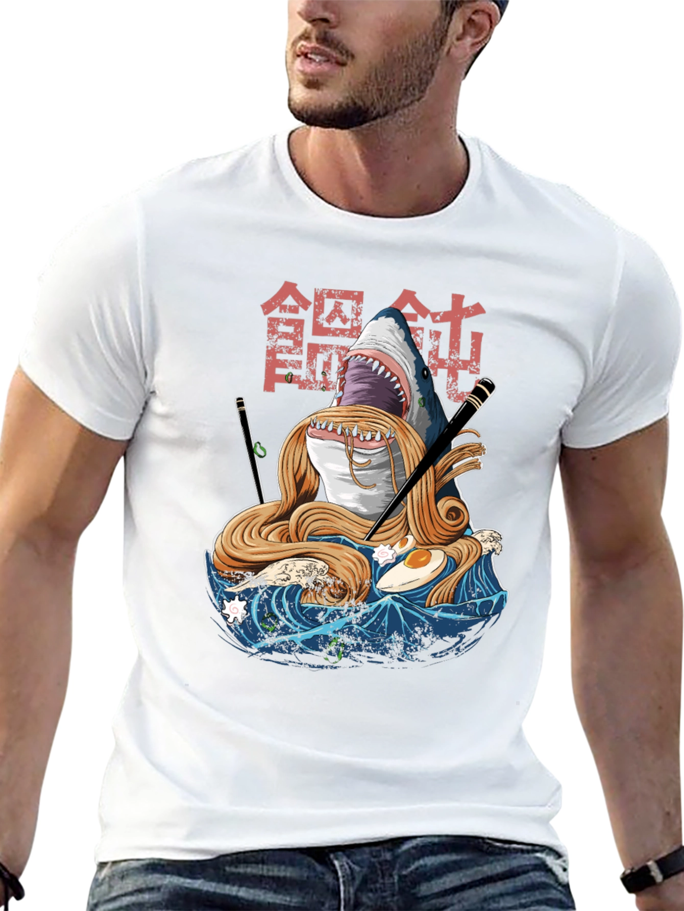 Shark Ramen T-Shirt