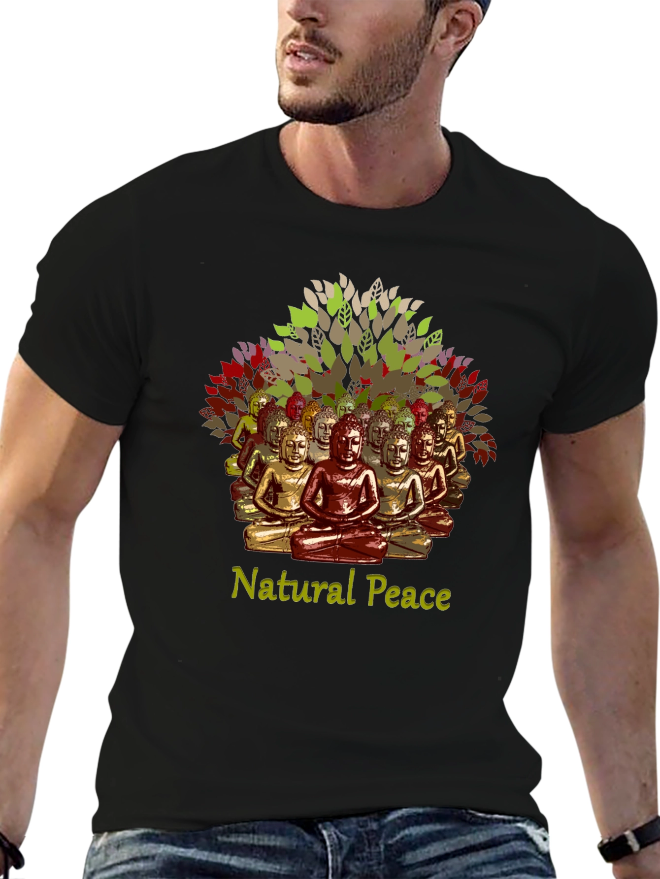 Natural Peace Buddha T-Shirt