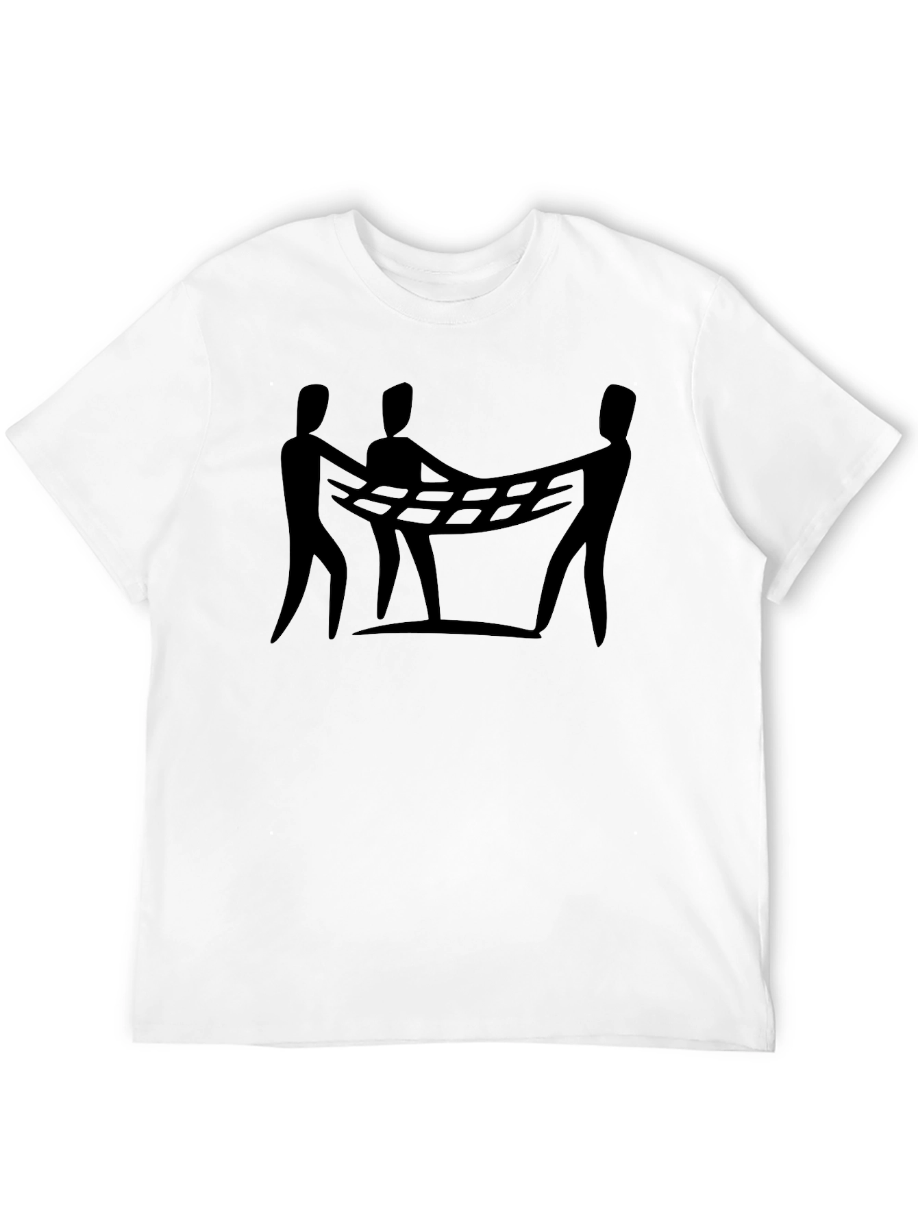Abstract People Net T-Shirt