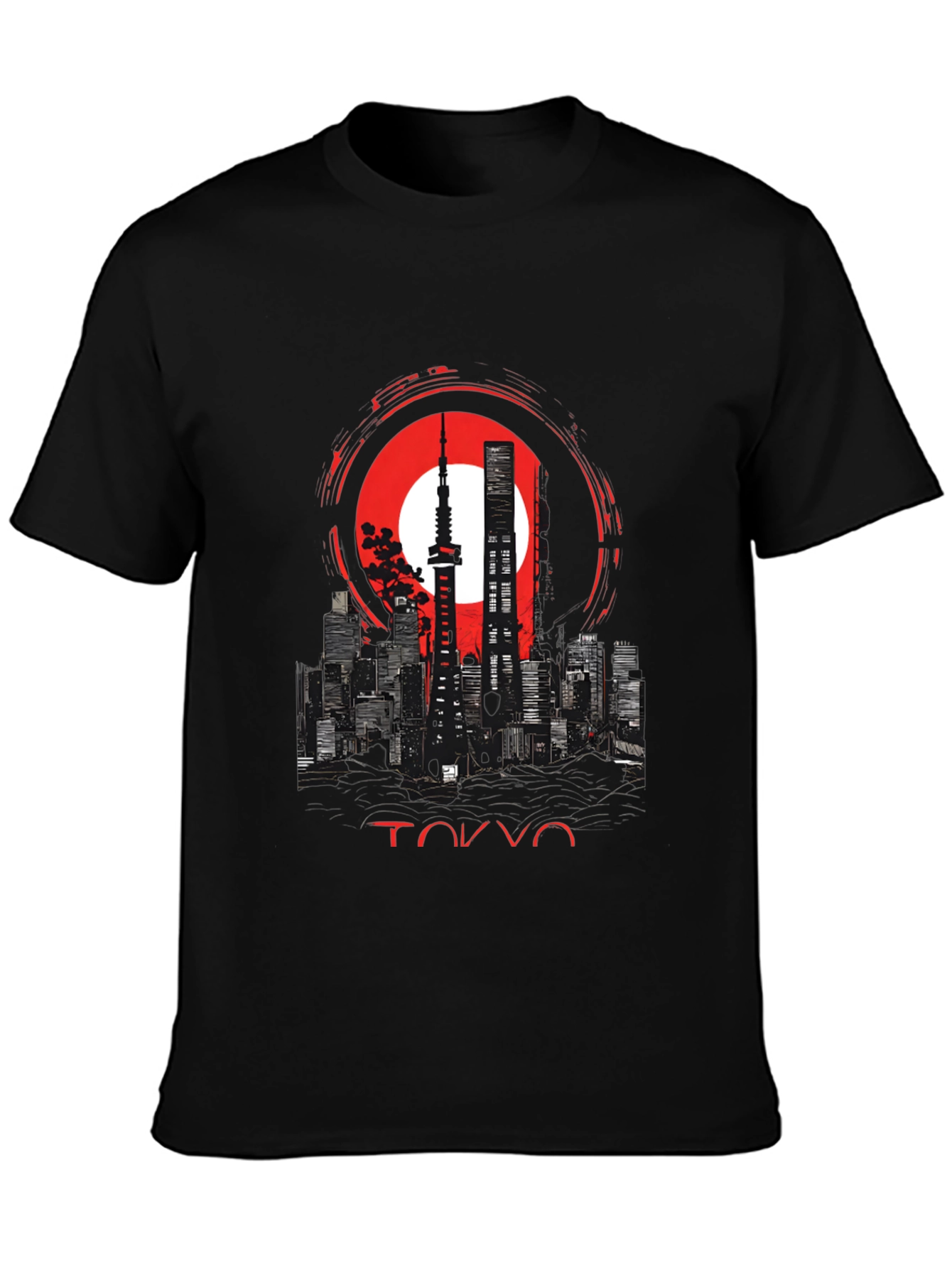 Tokyo Skyline Graphic Tee - Urban Style