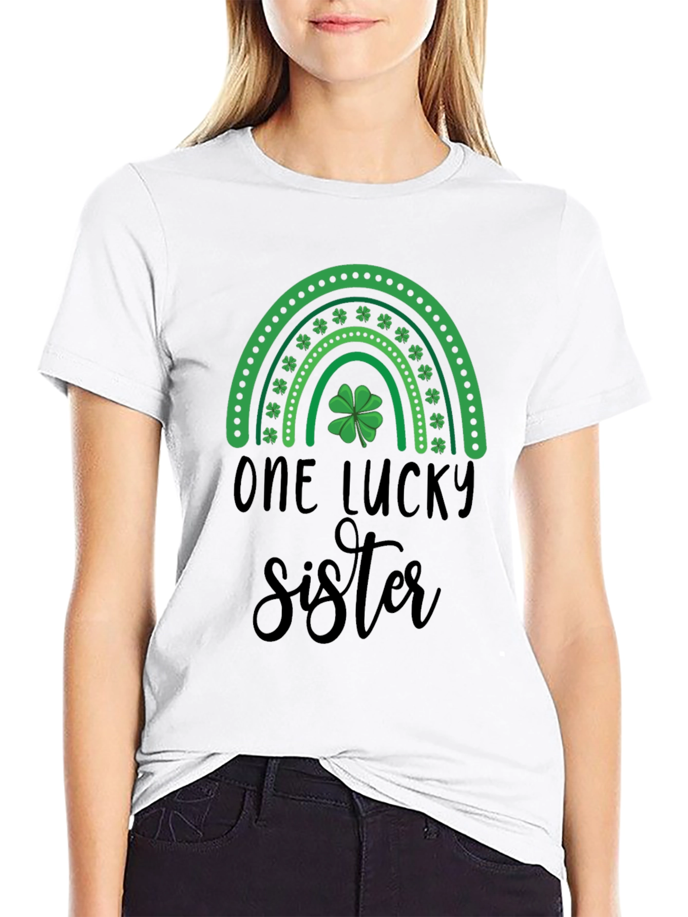 One Lucky Sister T-Shirt - St. Patricks Day Tee