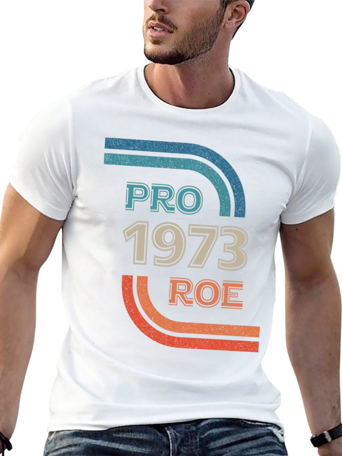 Pro 1973 Roe Retro Style T-Shirt