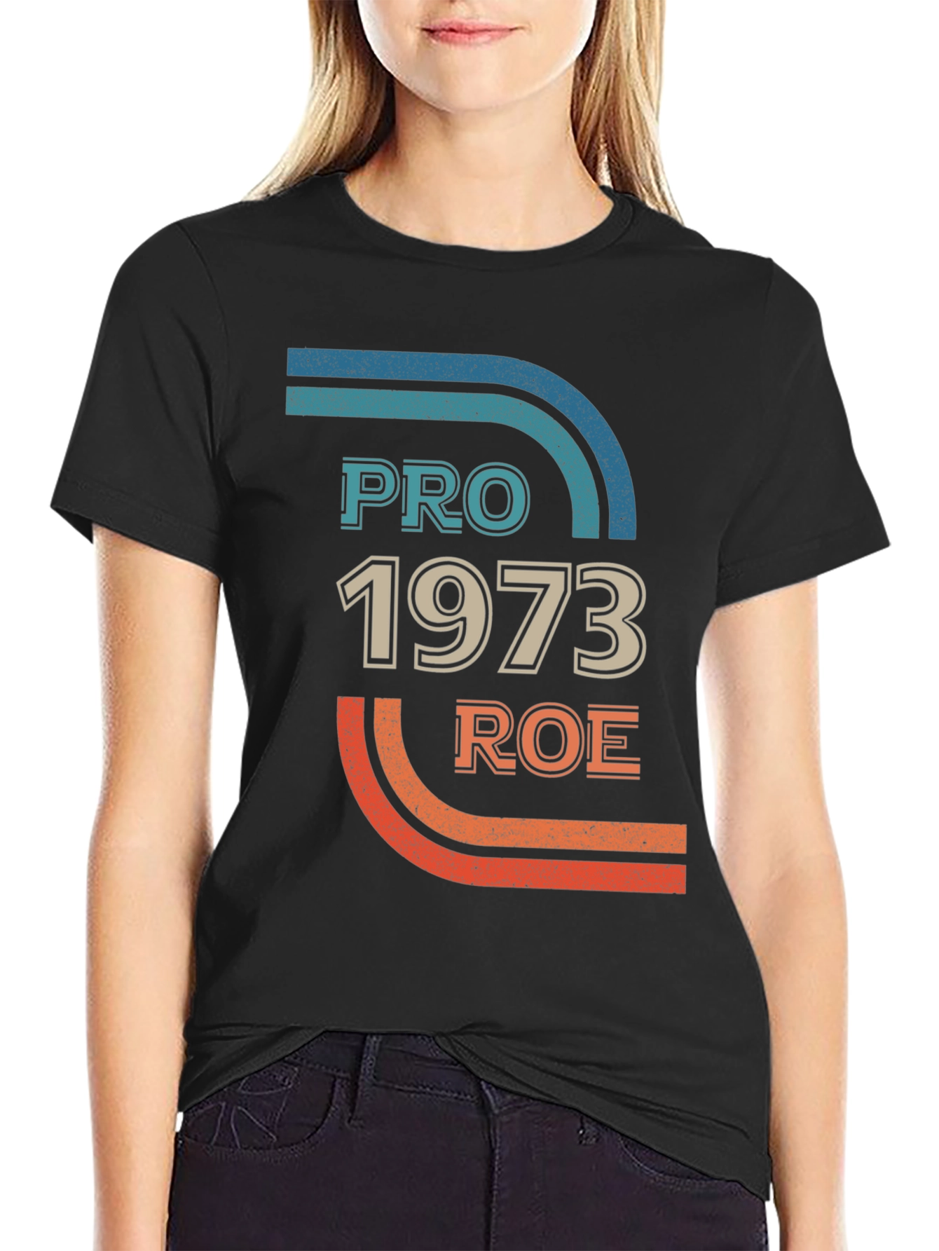 Pro 1973 Roe Retro Style T-Shirt