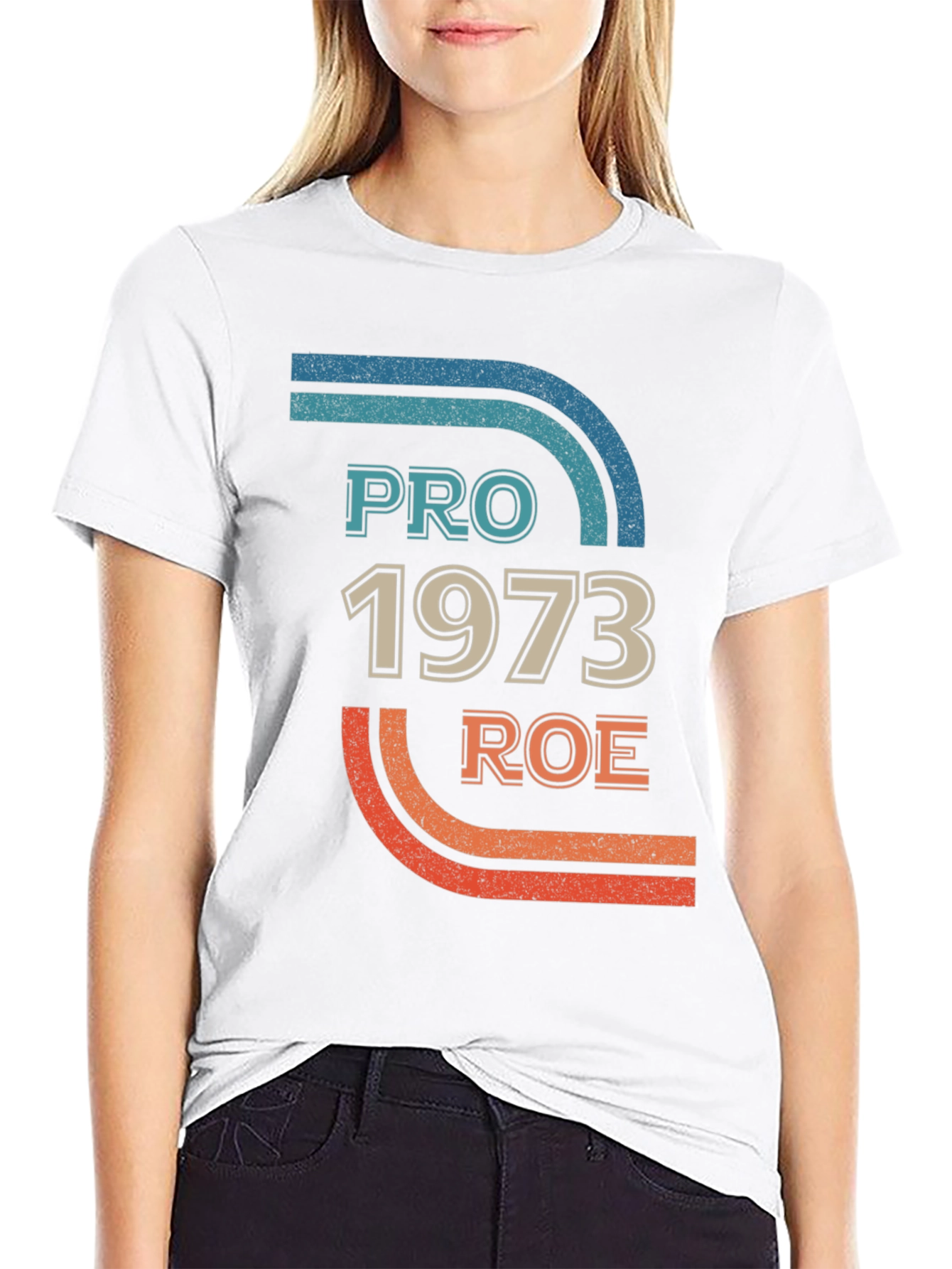 Pro 1973 Roe Retro Style T-Shirt