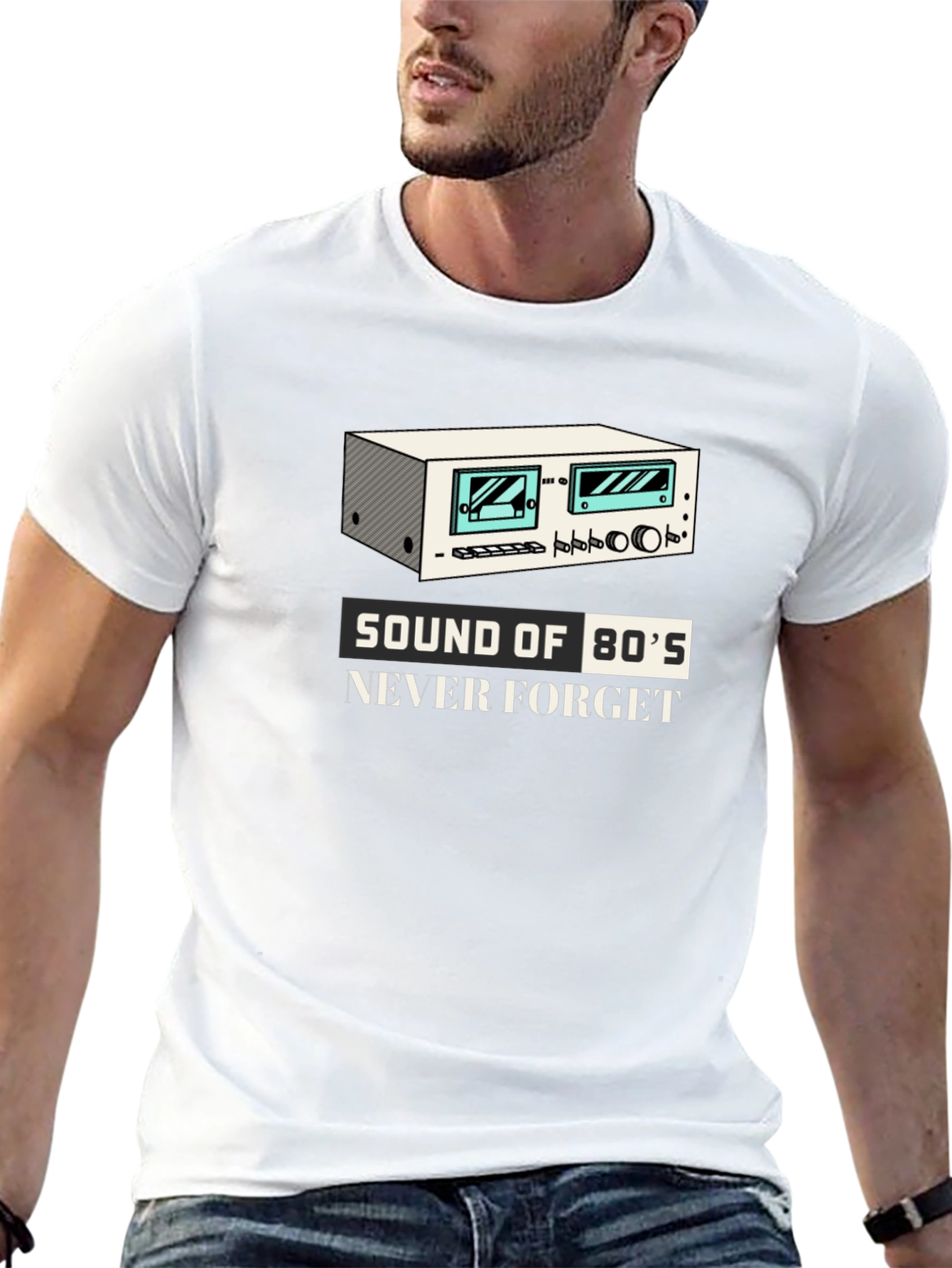 Sound of 80s Mens Graphic T-Shirt