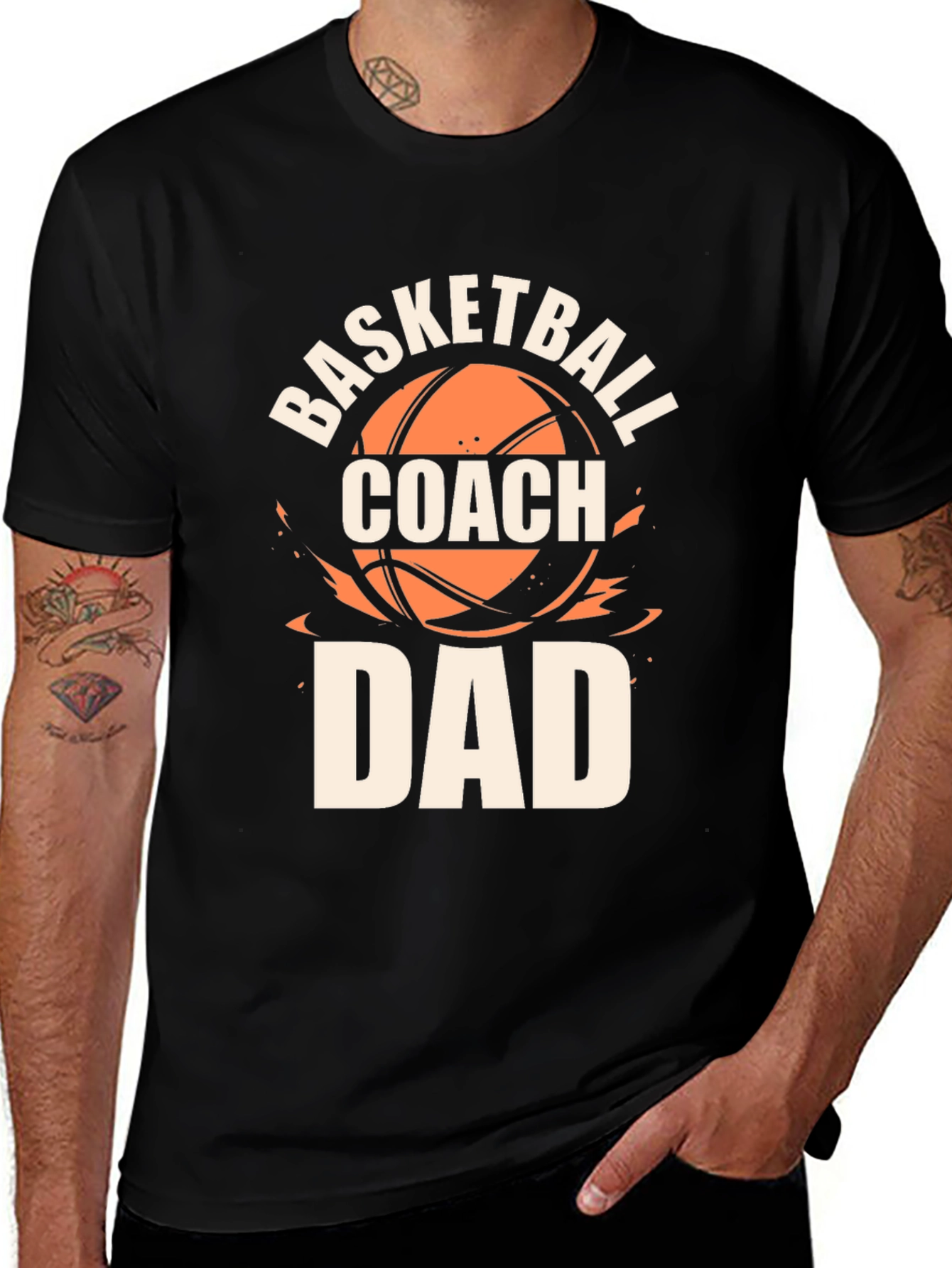 Basketball Coach Dad T-Shirt