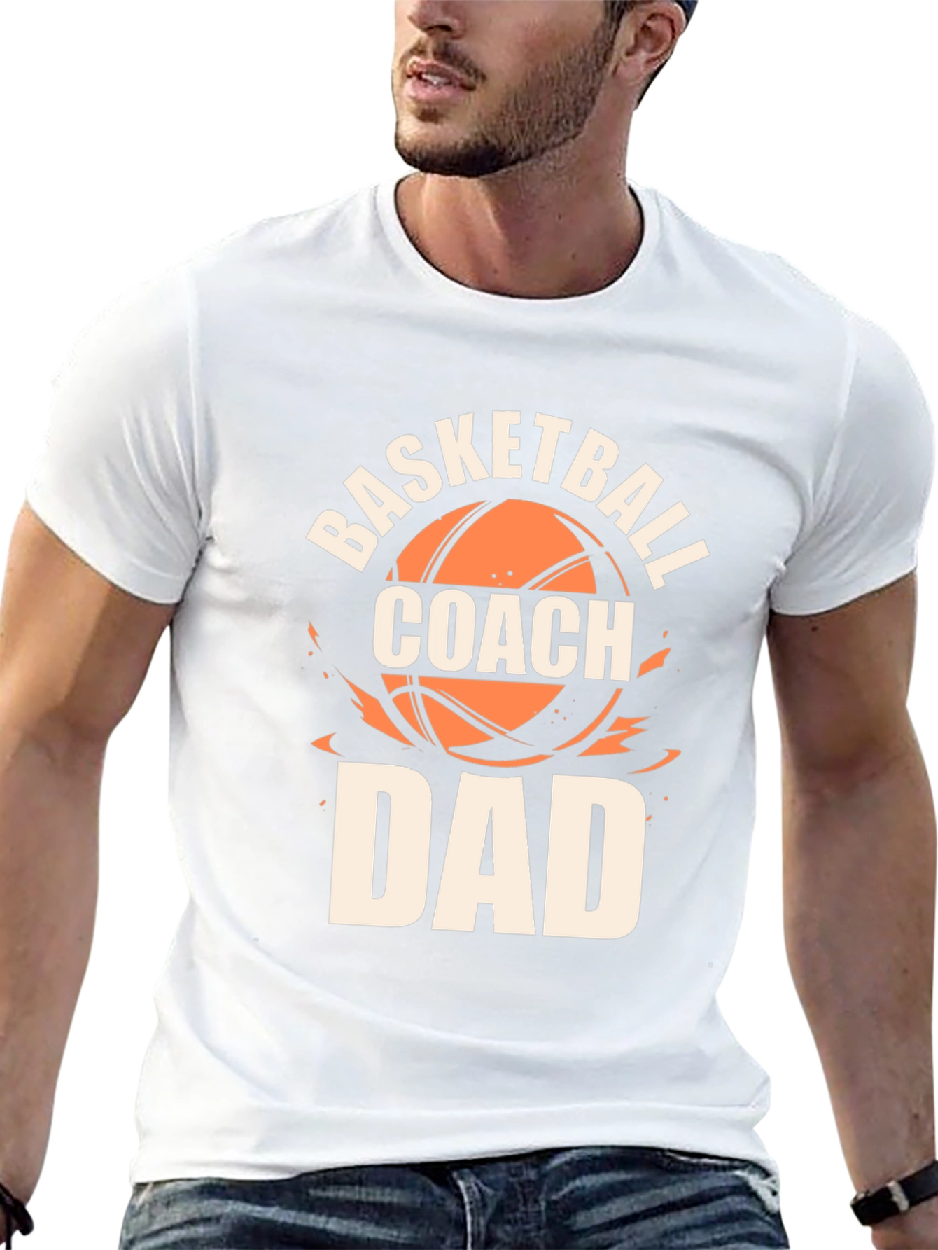 Basketball Coach Dad T-Shirt