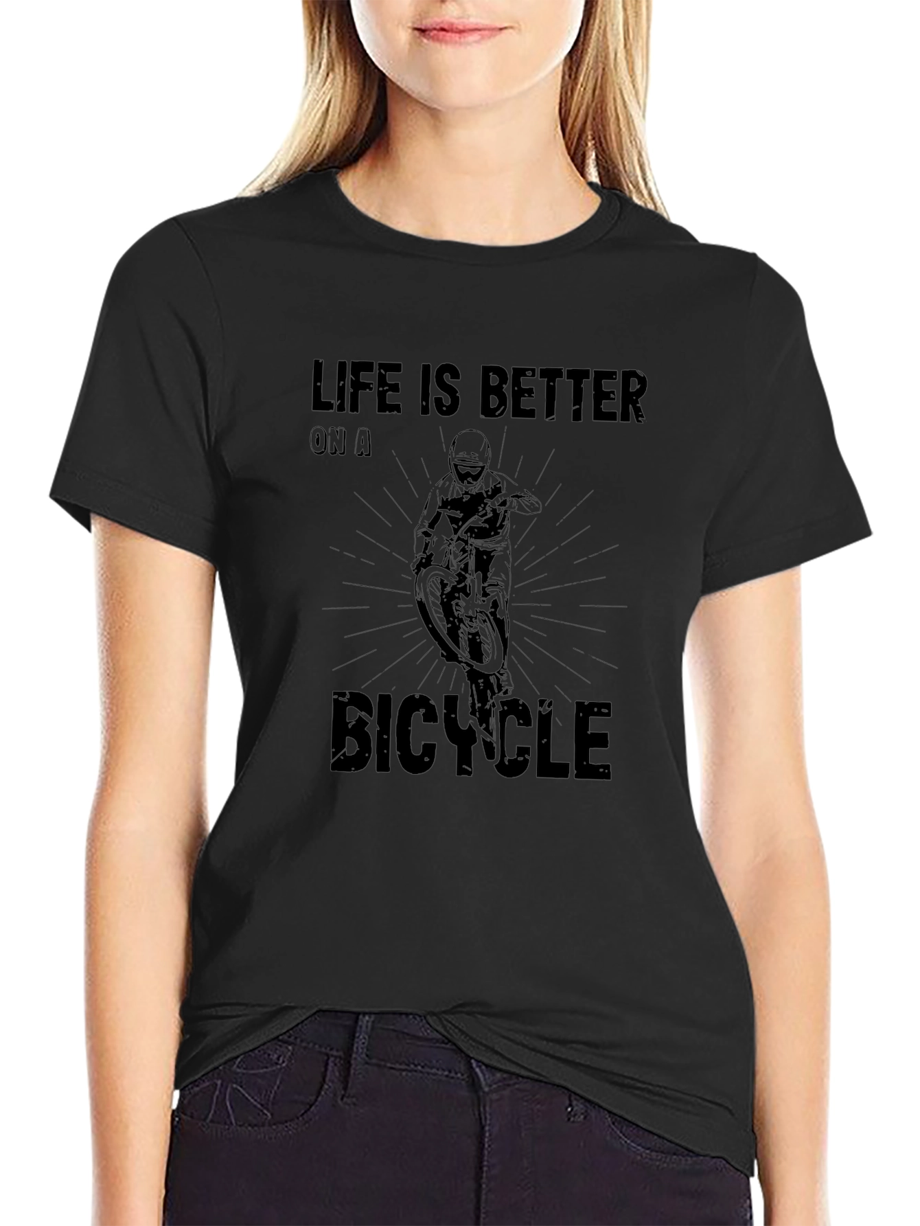 Life Is Better On A Bicycle Graphic Tee