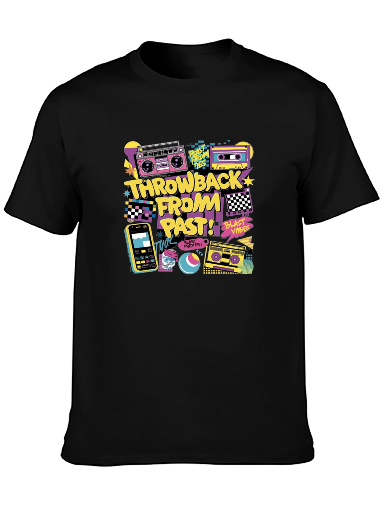 Retro 80s Throwback Graphic T-Shirt