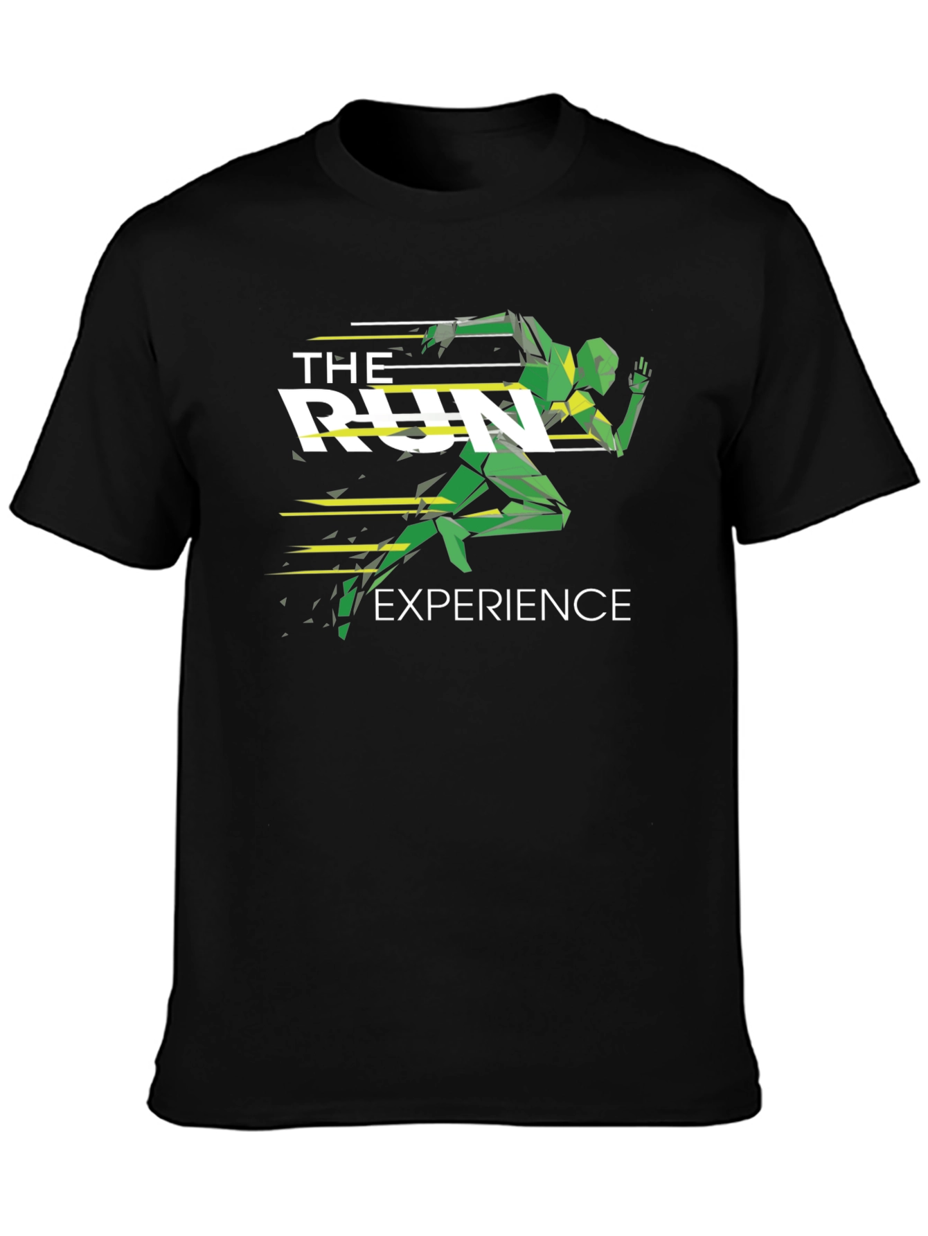 The Run Experience Graphic Tee - Black