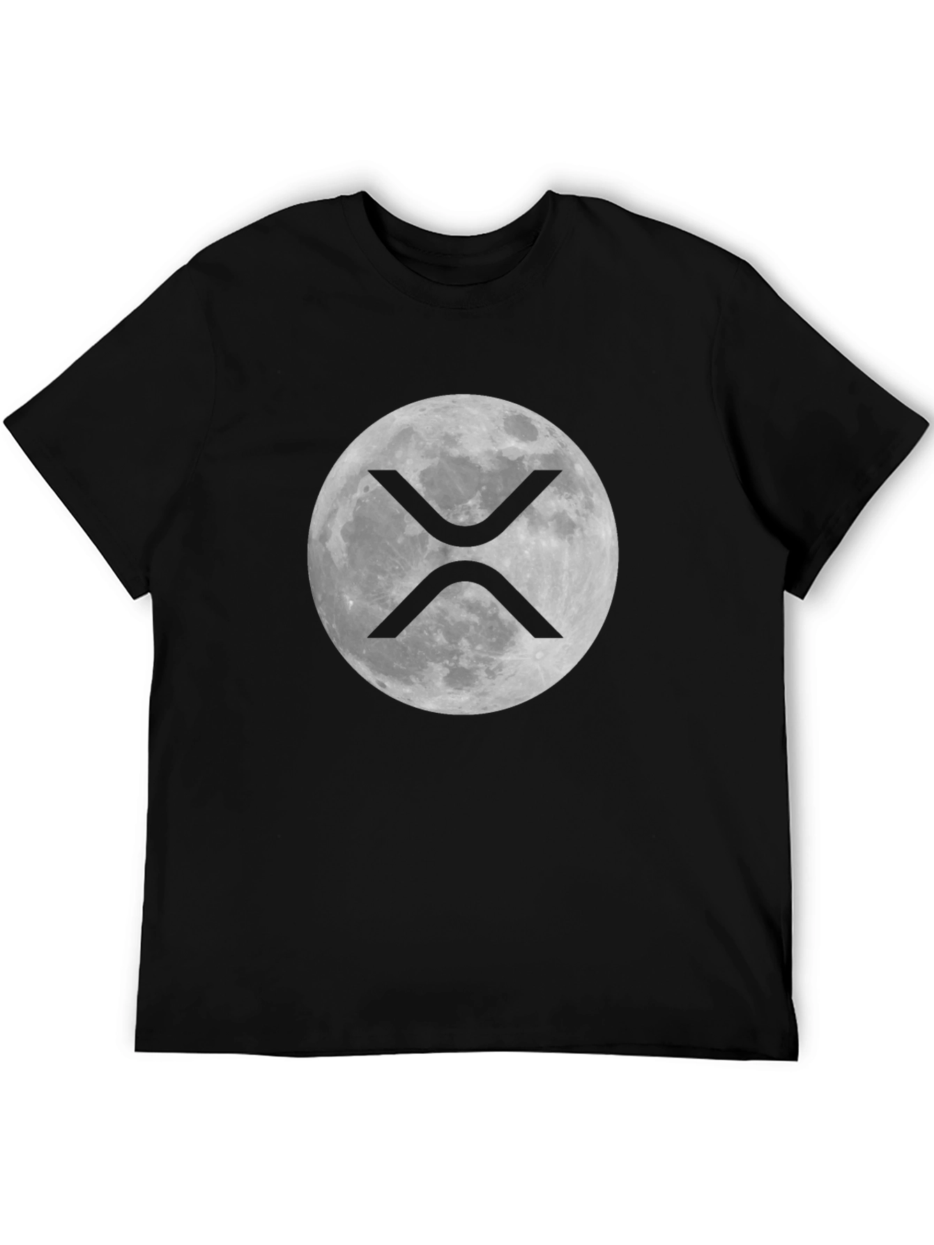 Ripple XRP Cryptocurrency Moon T-Shirt