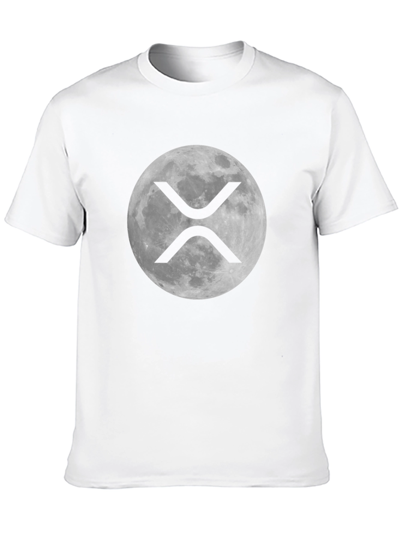 Ripple XRP Cryptocurrency Moon T-Shirt