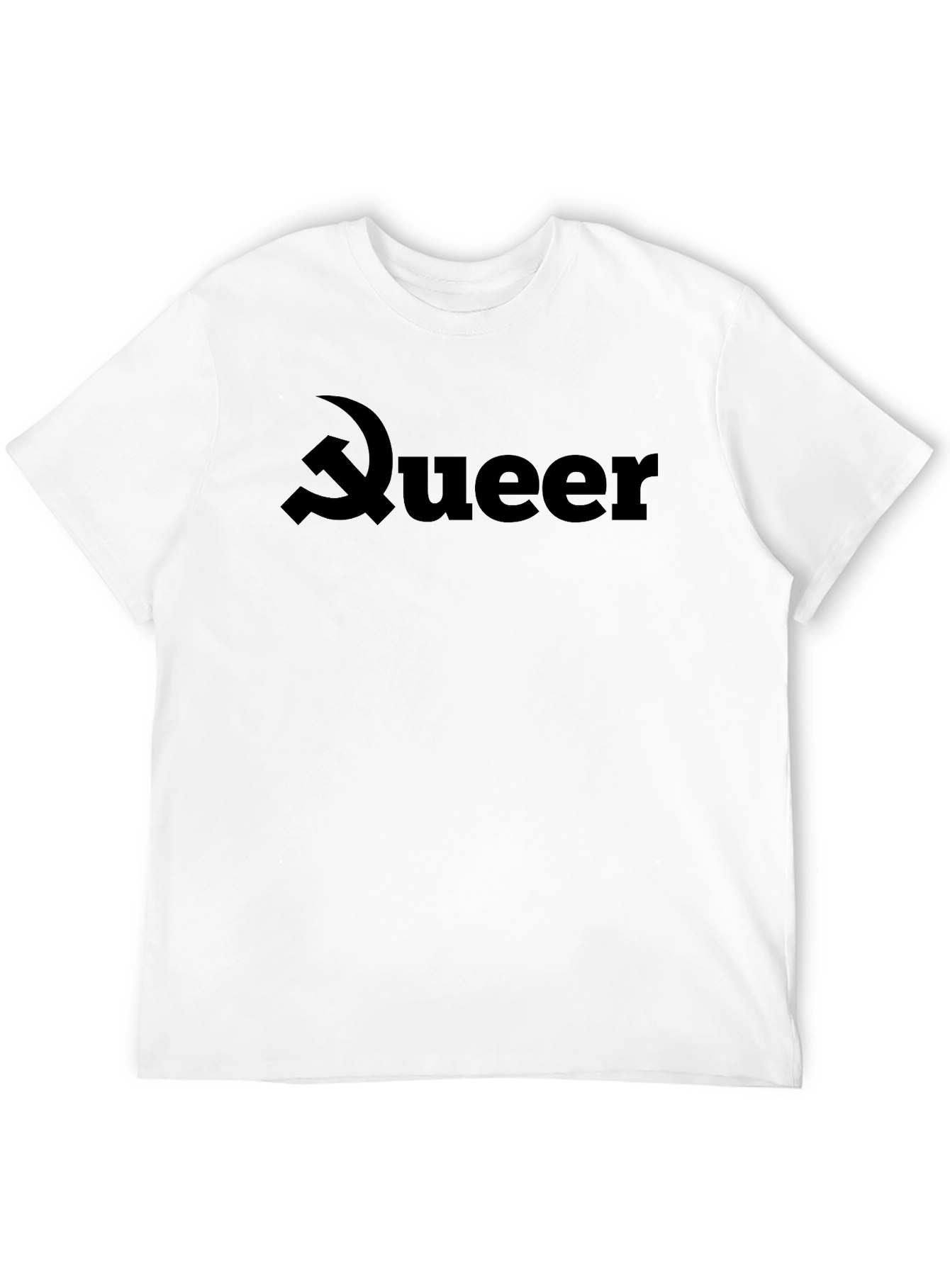 Queer Hammer & Sickle Black T-Shirt