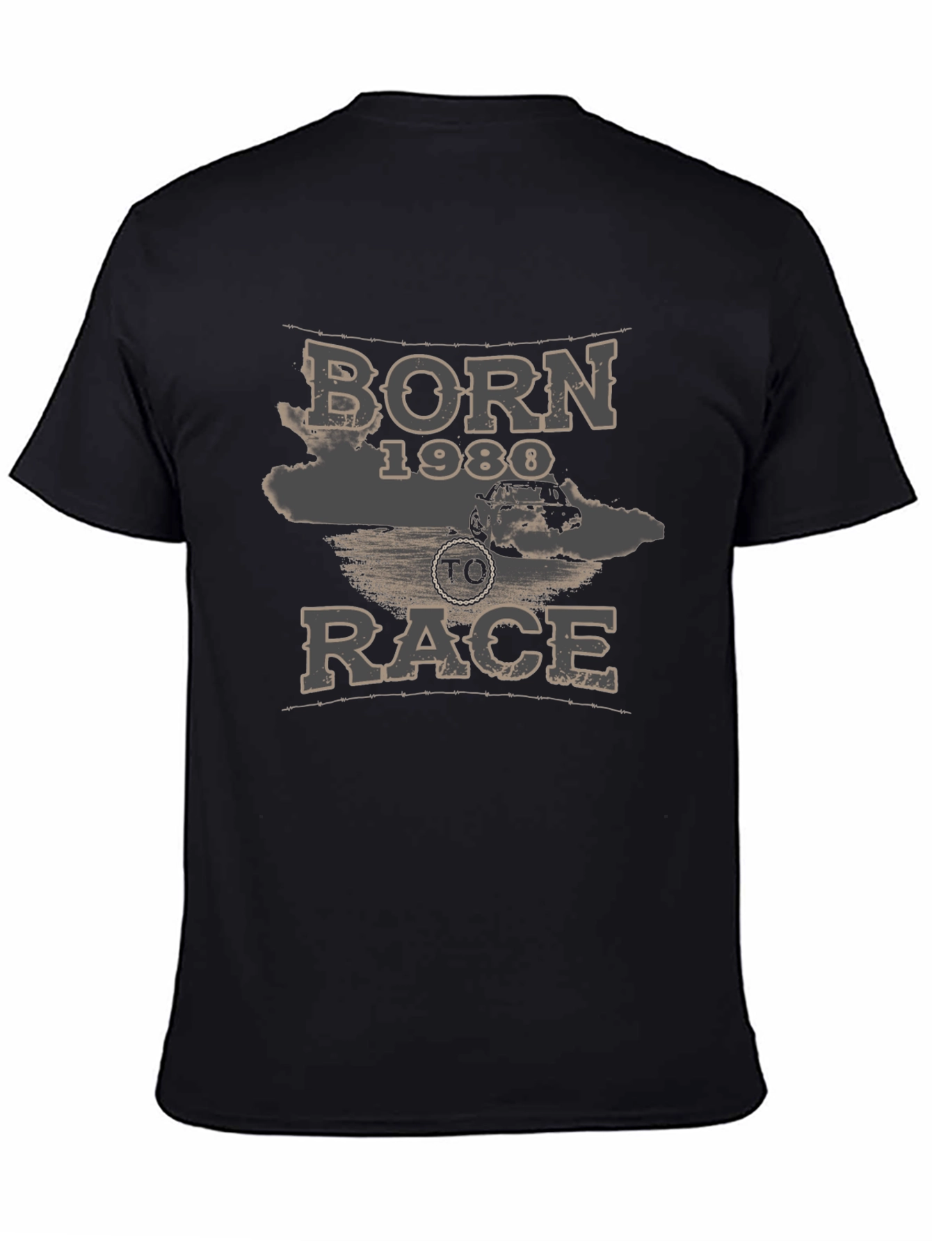 Born 1980 To Race T-Shirt