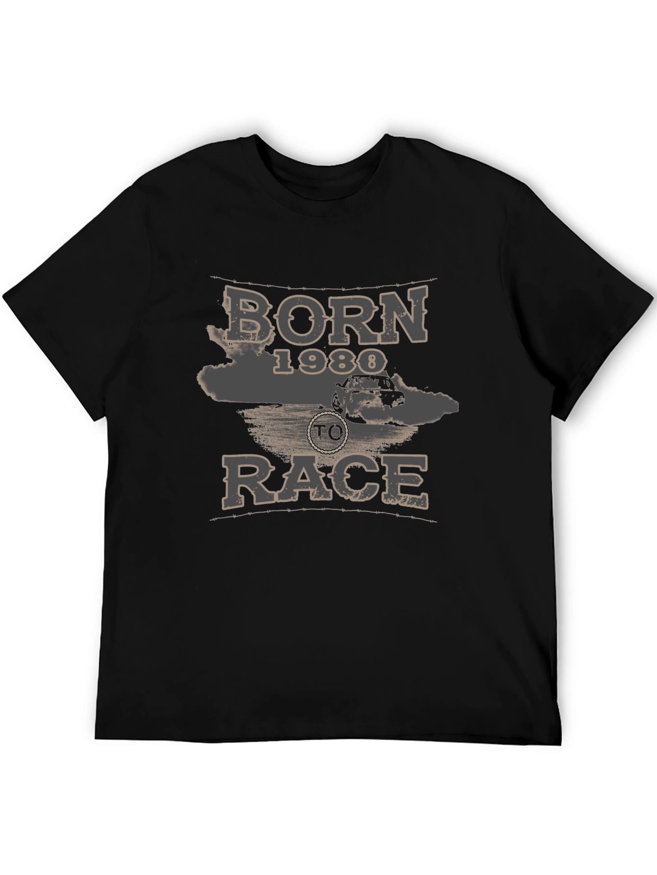 Born 1980 To Race T-Shirt
