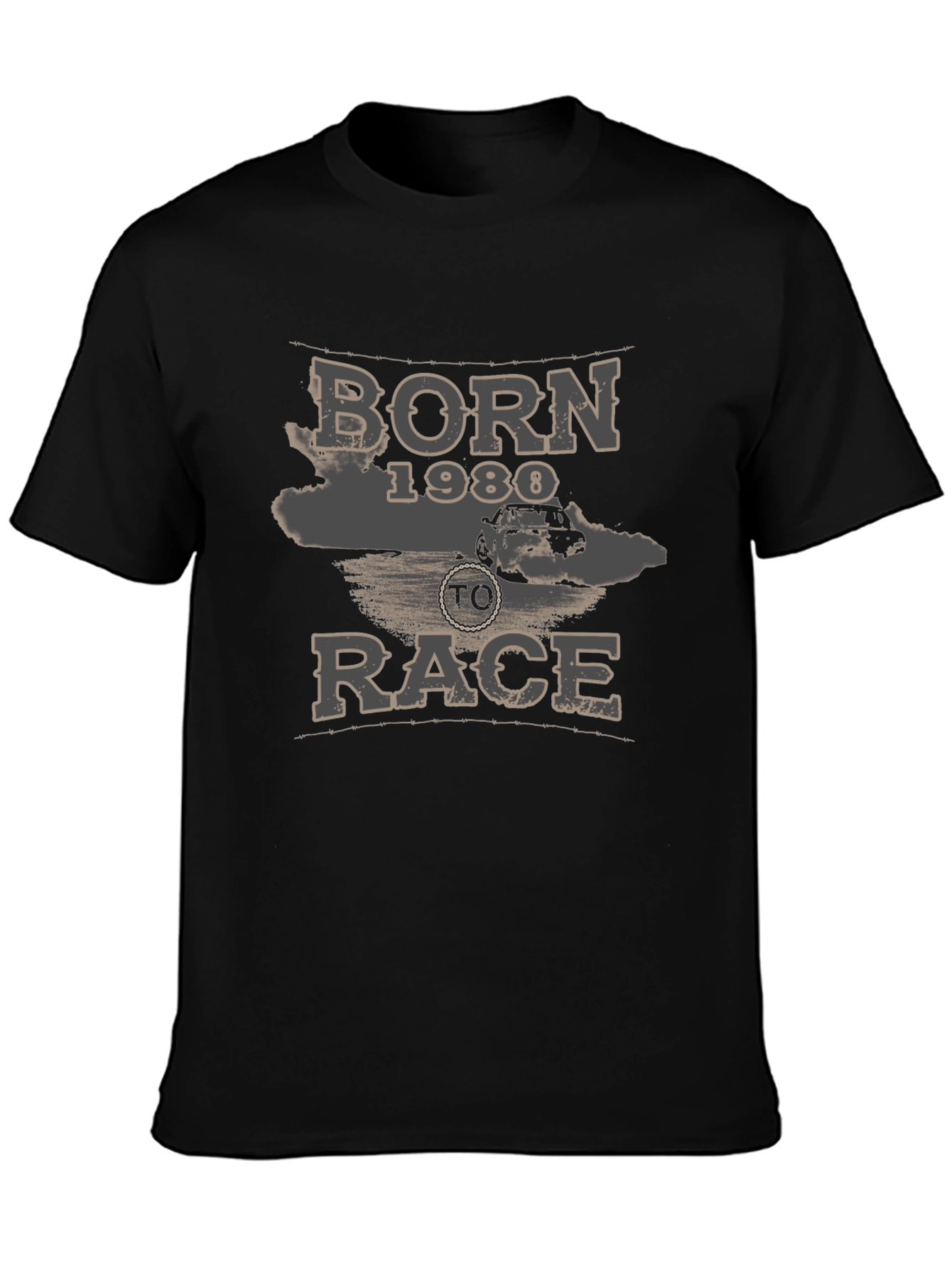Born 1980 To Race T-Shirt