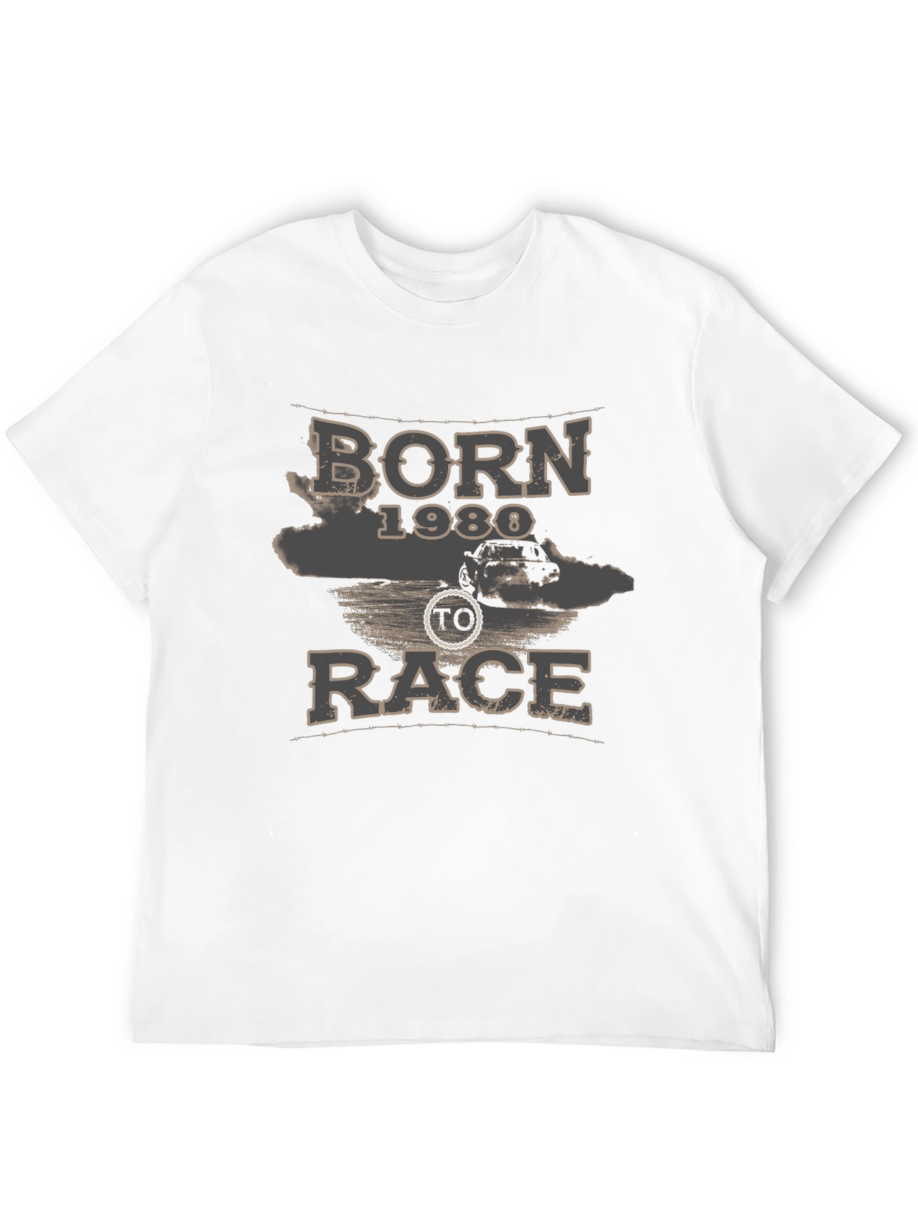 Born 1980 To Race T-Shirt