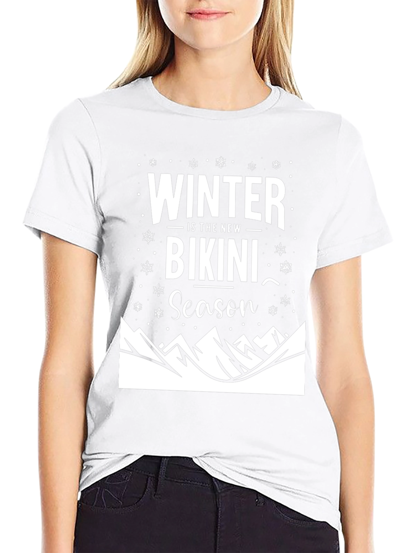 Winter is the New Bikini Season Graphic Tee