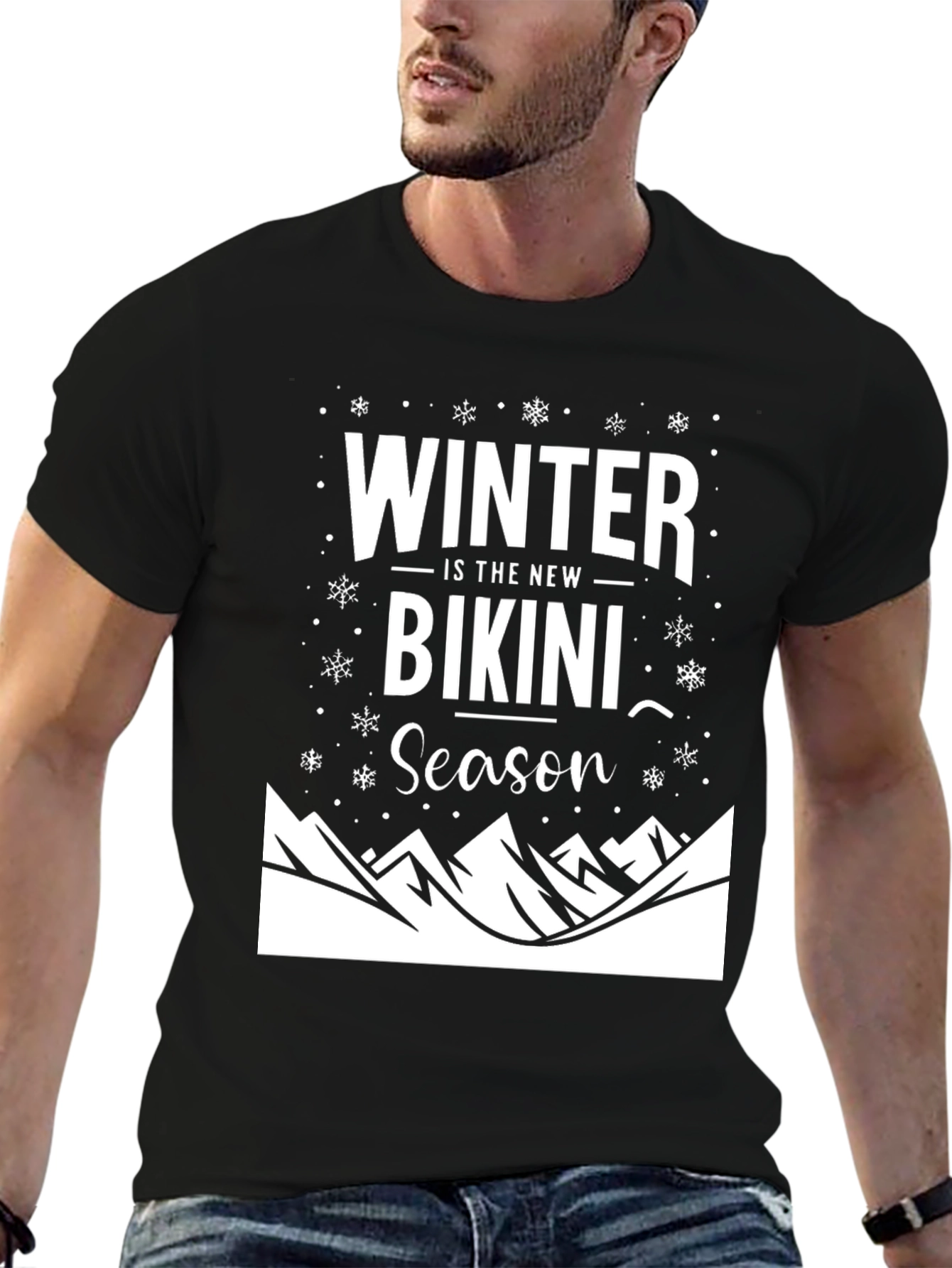 Winter is the New Bikini Season Graphic Tee