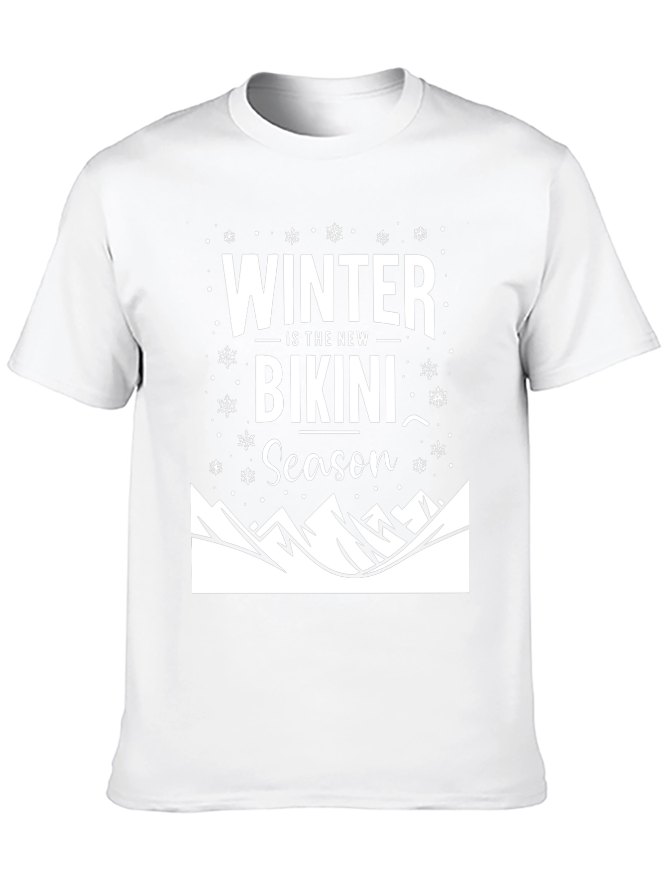Winter is the New Bikini Season Graphic Tee