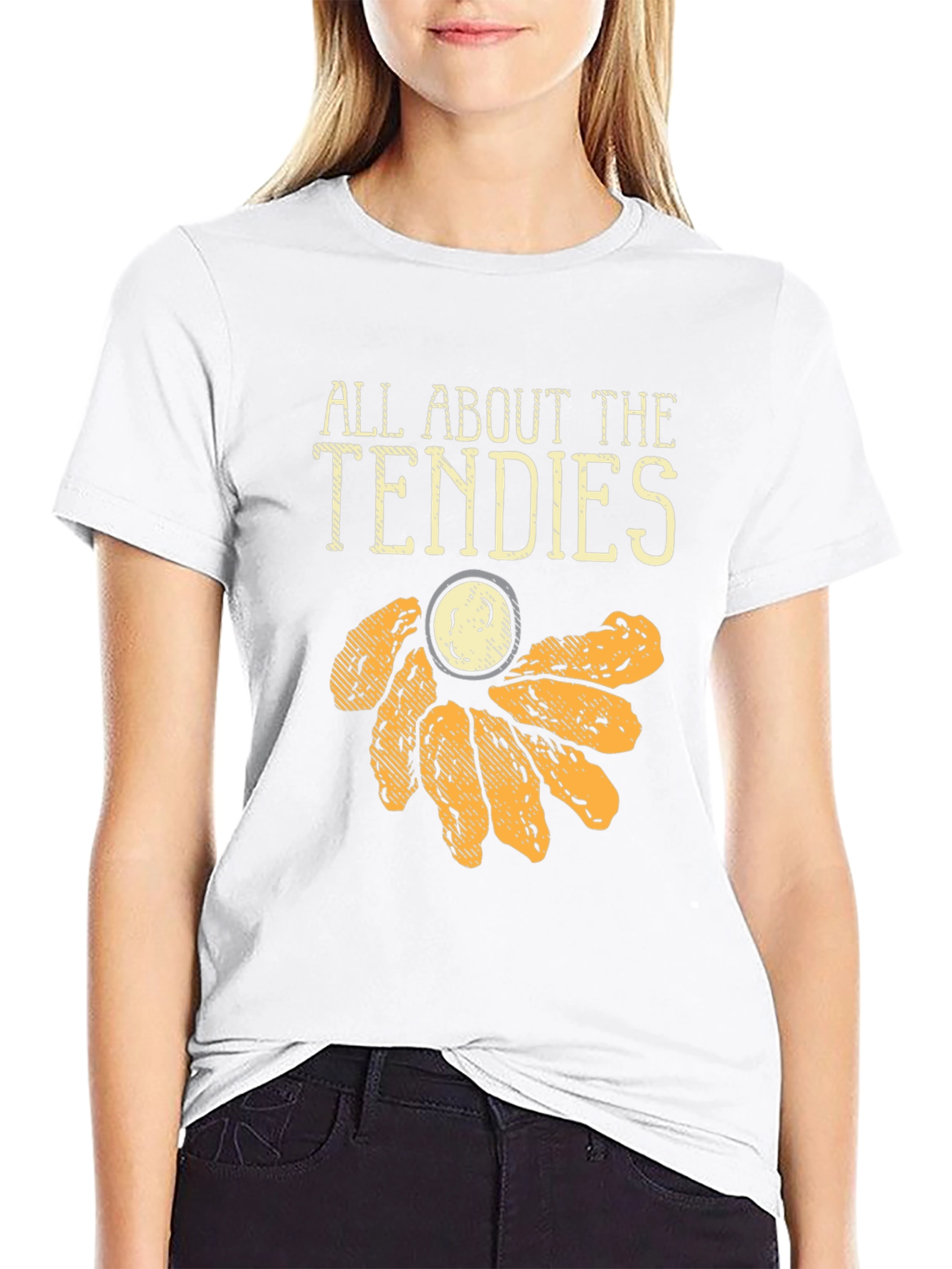 All About The Tendies Graphic T-Shirt