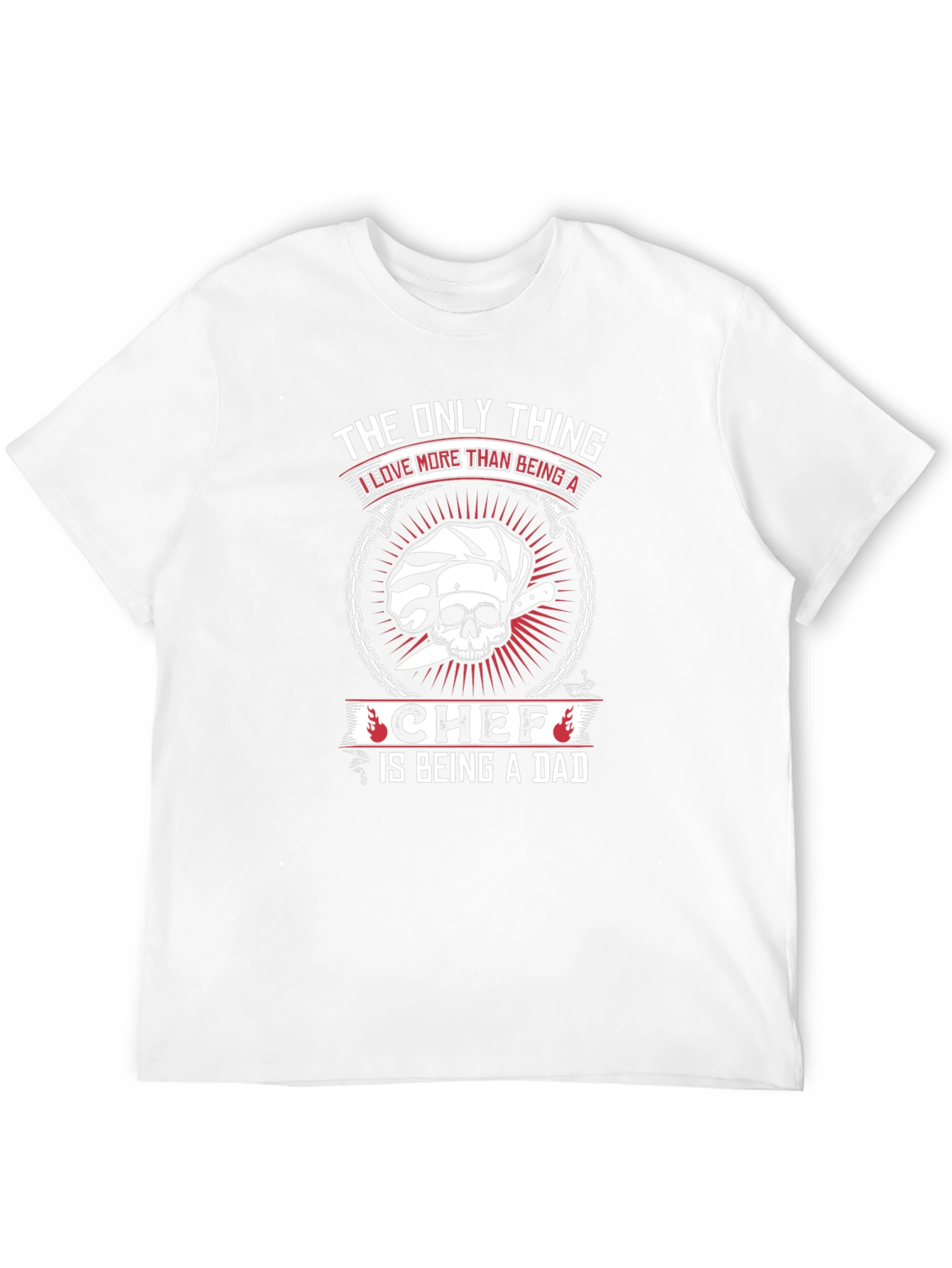 Chef Dad Graphic T-Shirt - Black