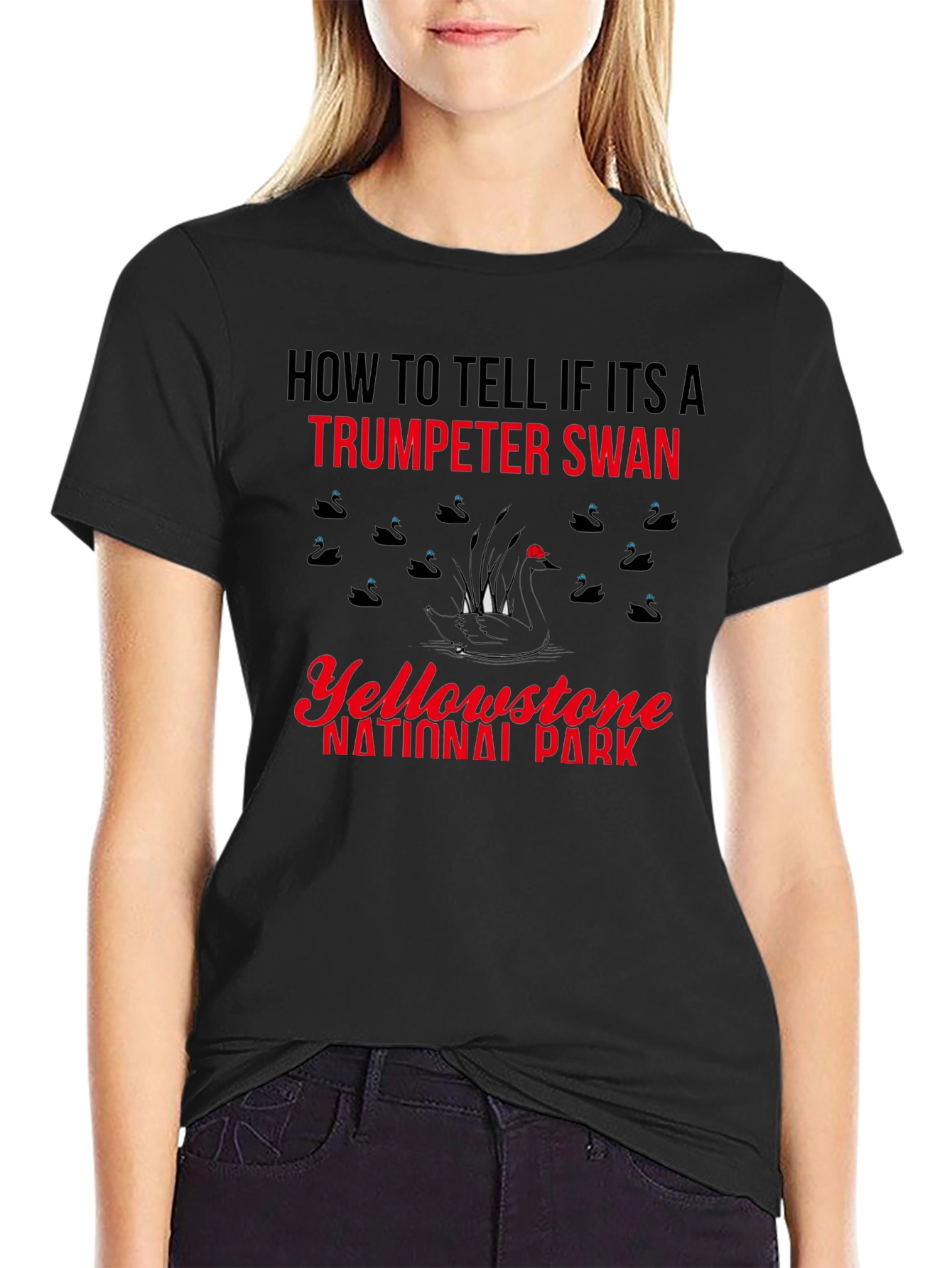 Yellowstone Trumpeter Swan T-Shirt