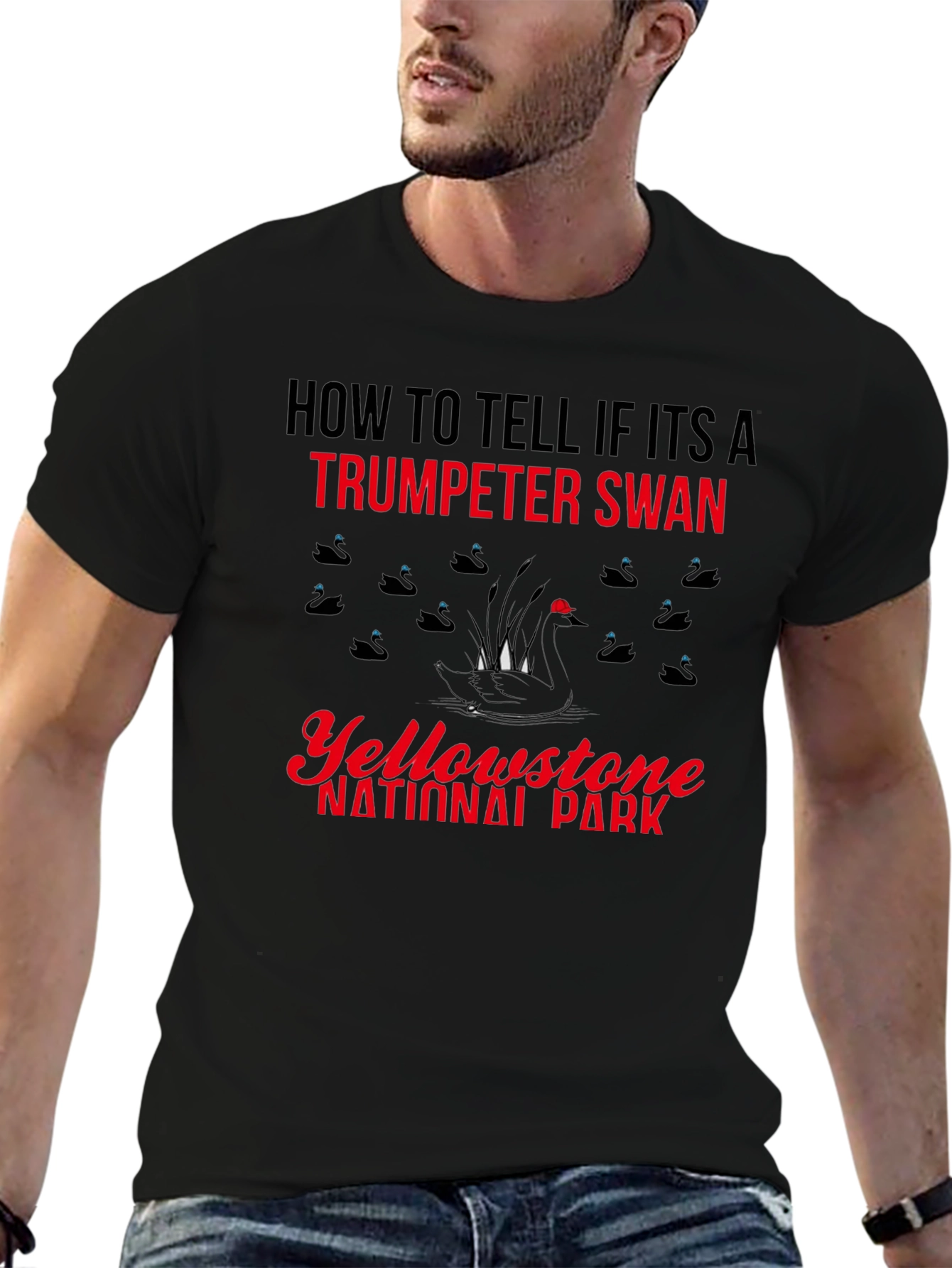Yellowstone Trumpeter Swan T-Shirt