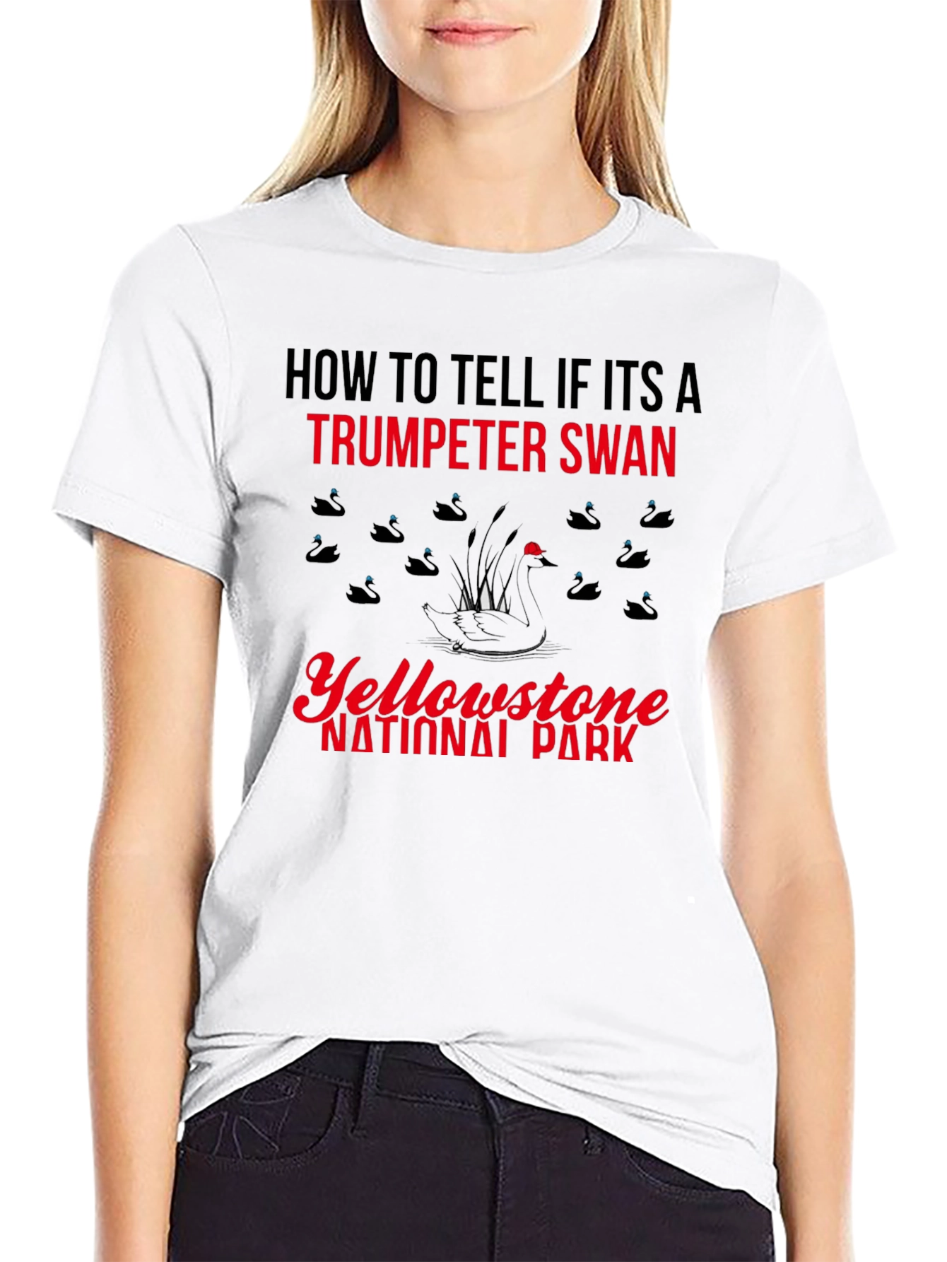 Yellowstone Trumpeter Swan T-Shirt