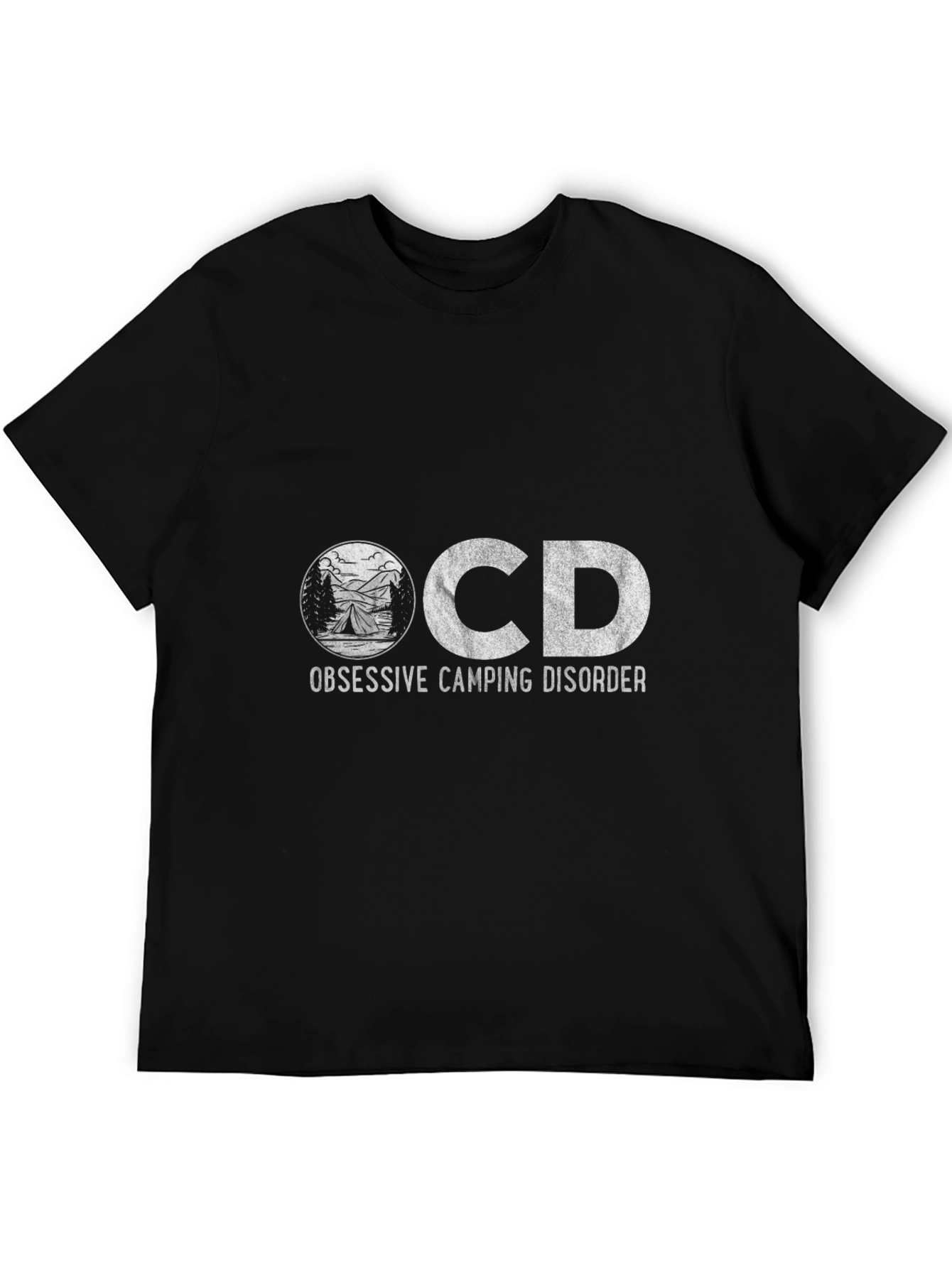 OCD Obsessive Camping Disorder Graphic Tee
