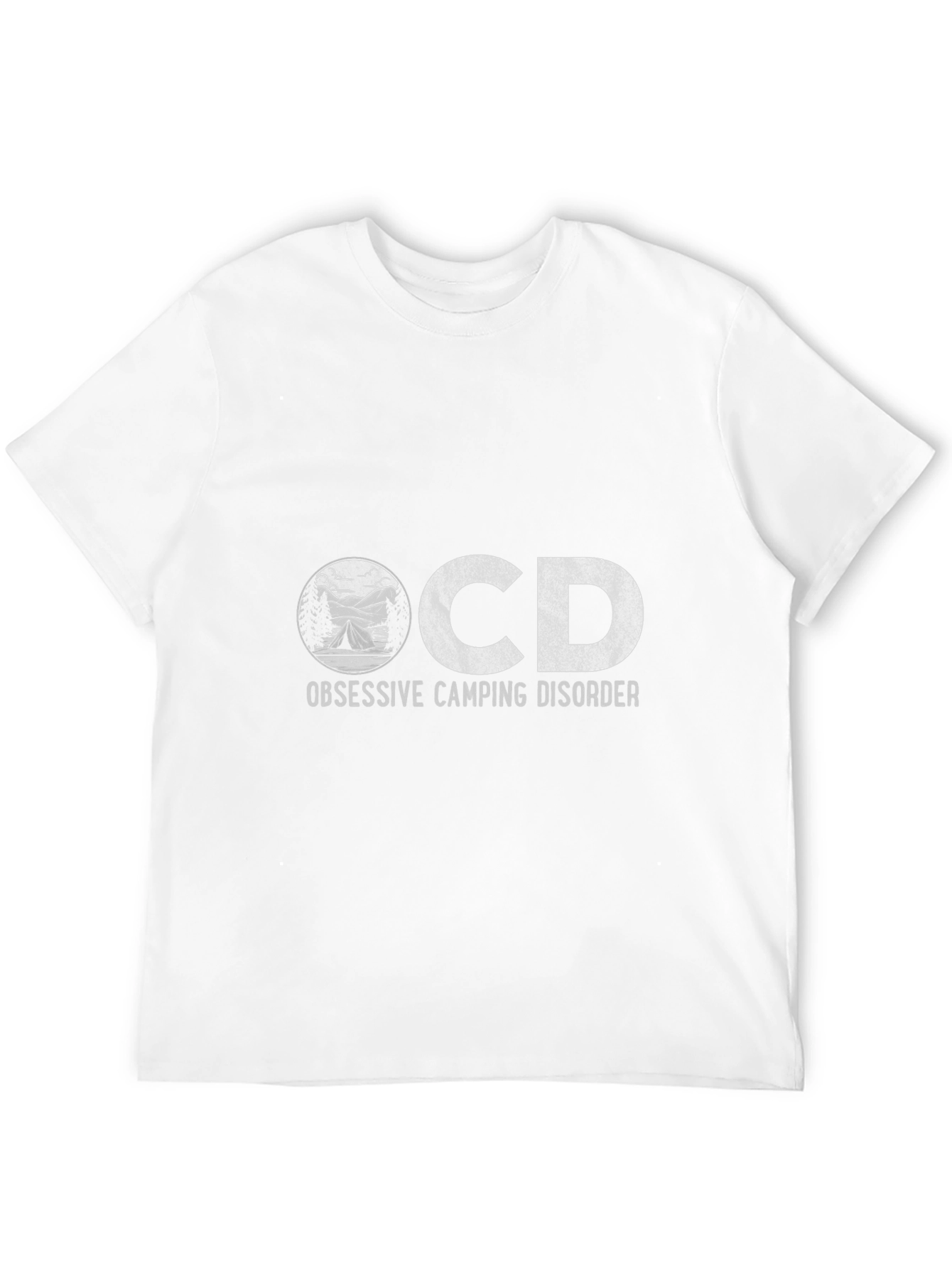 OCD Obsessive Camping Disorder Graphic Tee