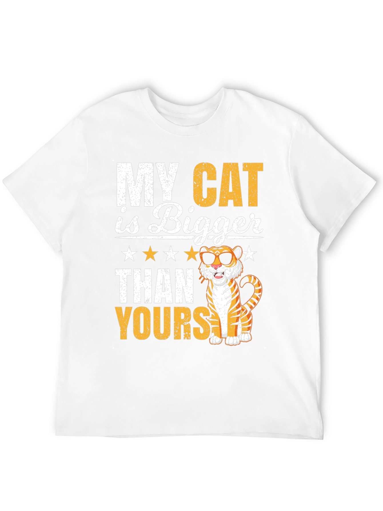 My Cat Is Bigger Funny Tiger T-Shirt