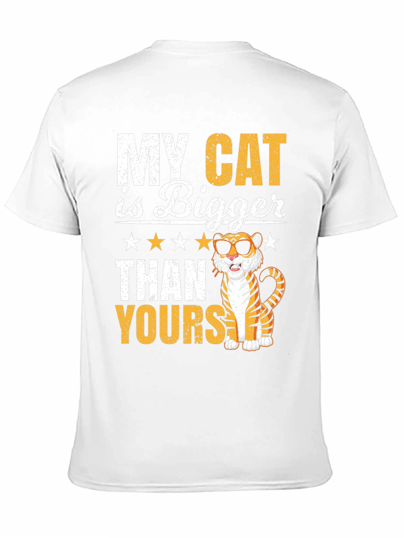 My Cat Is Bigger Funny Tiger T-Shirt