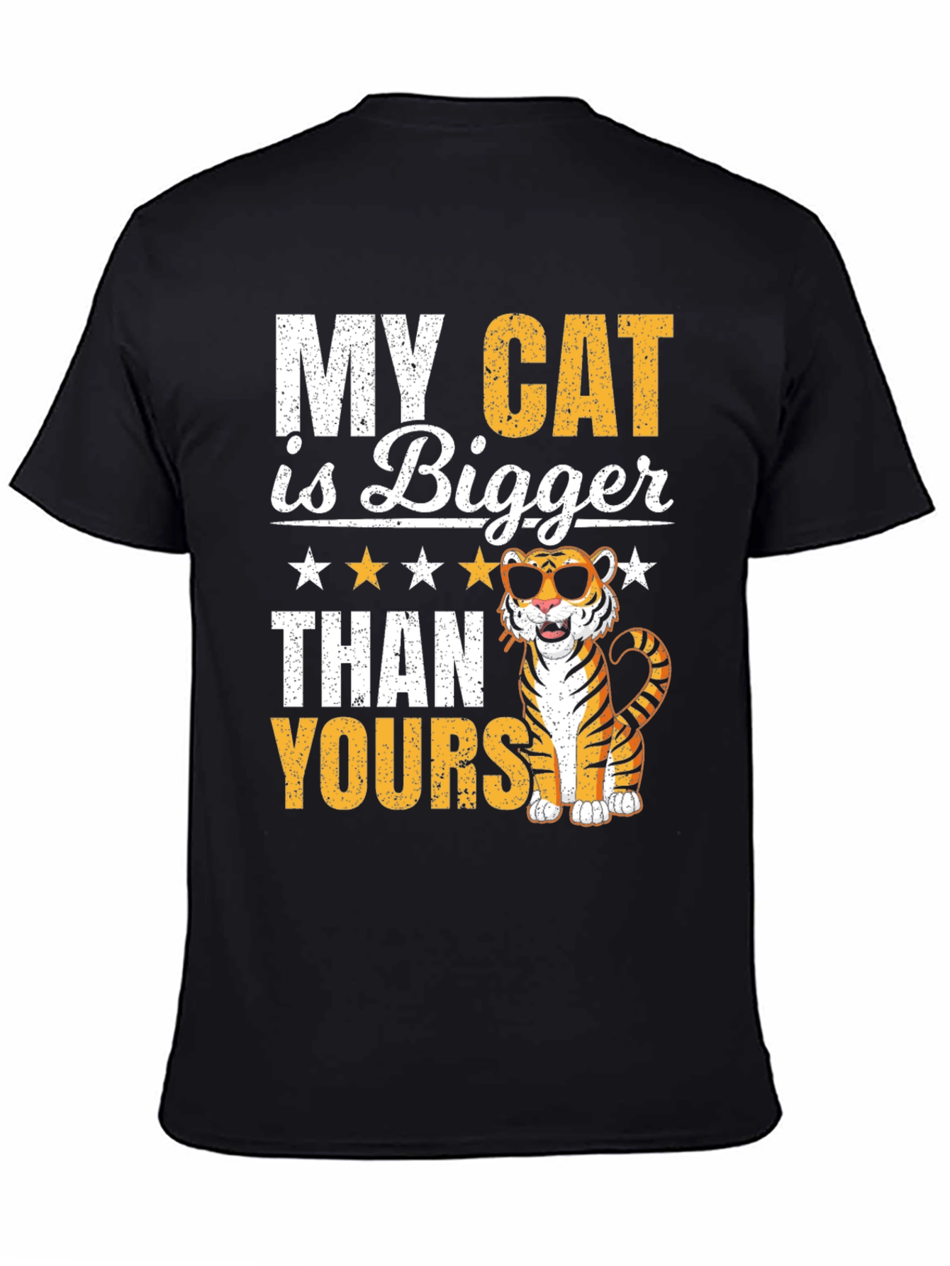 My Cat Is Bigger Funny Tiger T-Shirt