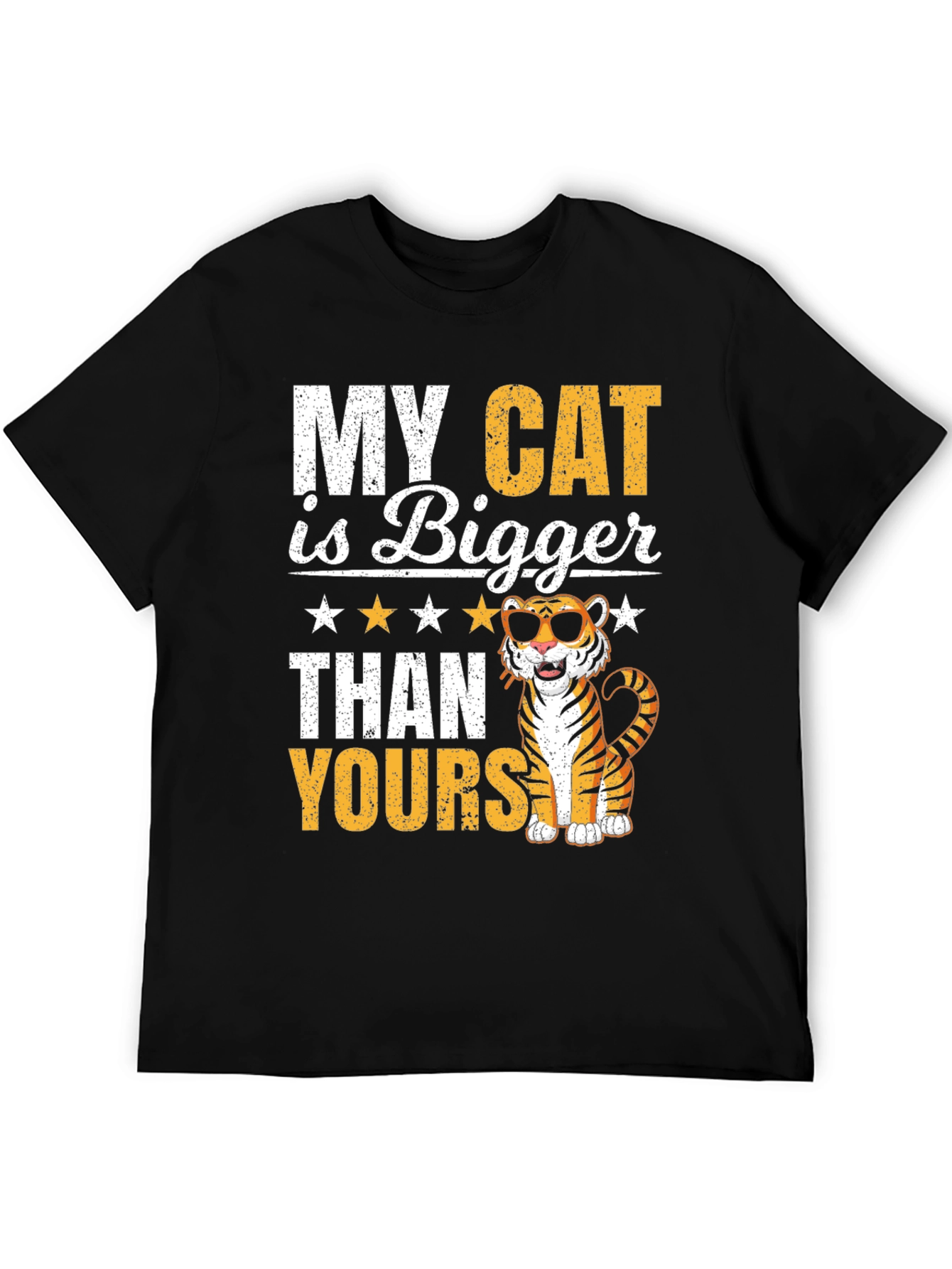 My Cat Is Bigger Funny Tiger T-Shirt