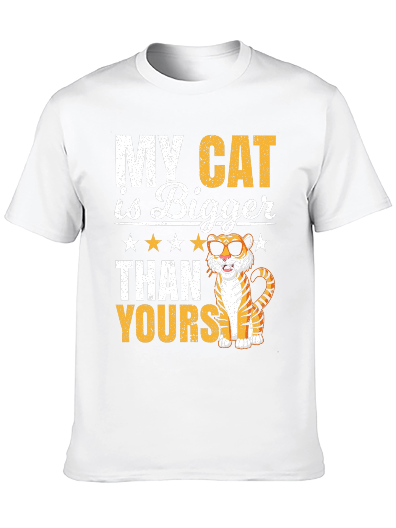 My Cat Is Bigger Funny Tiger T-Shirt