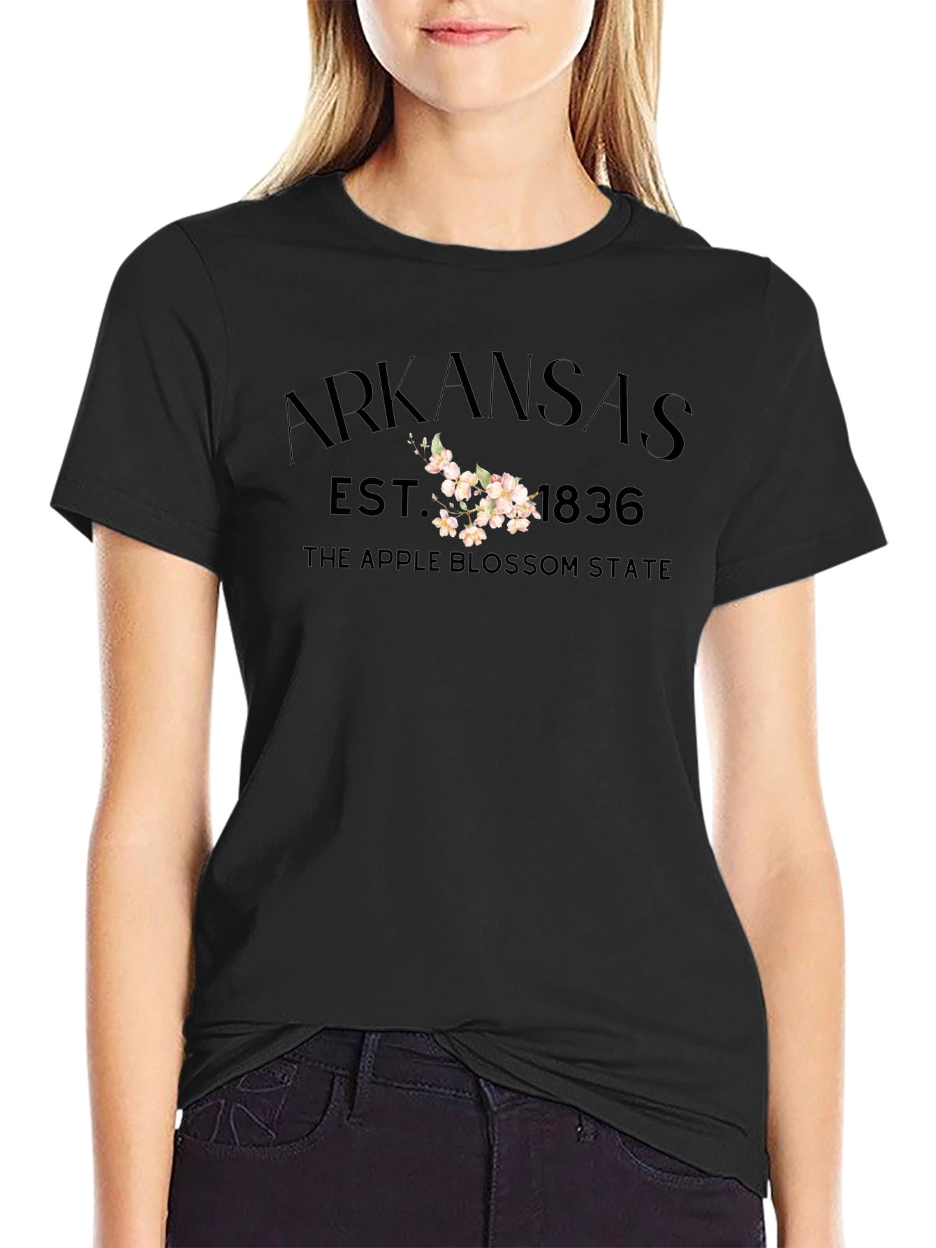 Arkansas Apple Blossom State T-Shirt